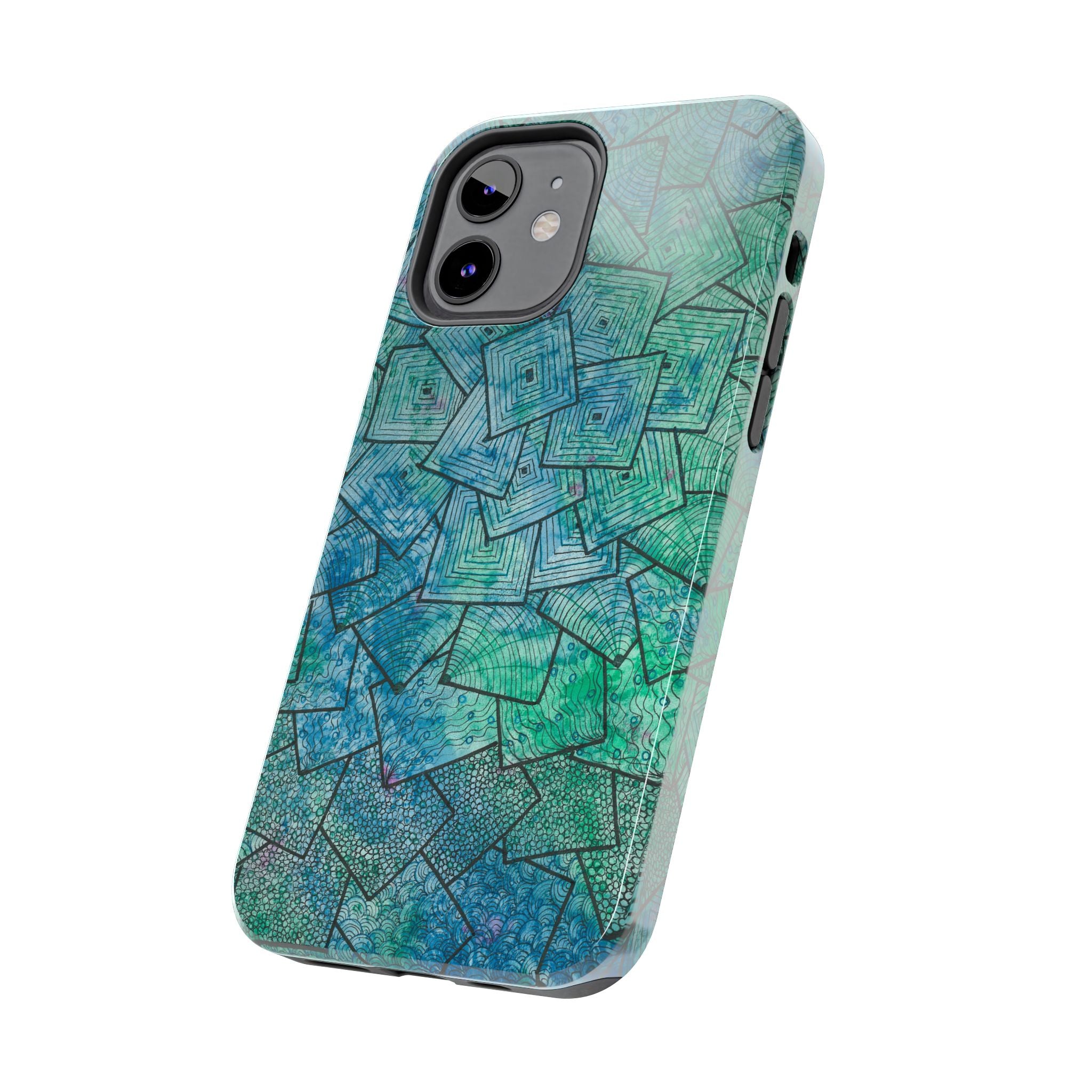 Tough Phone Case - All iPhones and Samsung Galaxys - Exciting Abstract Design #65 And The Answer Is