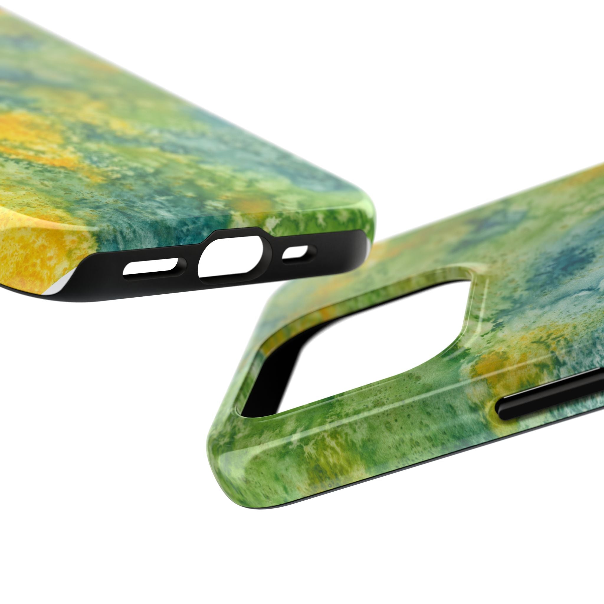 Tough Phone Case - All iPhones and Samsung Galaxys - Exciting Abstract Design #52 View From Above