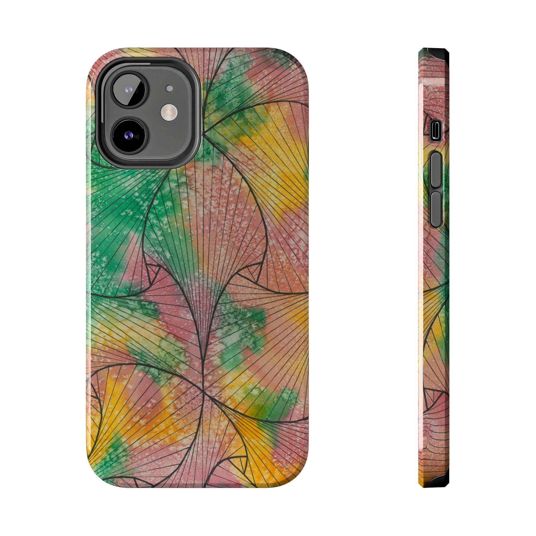 Tough Phone Case - All iPhones and Samsung Galaxys - Exciting Abstract Design #49 Health Well Being