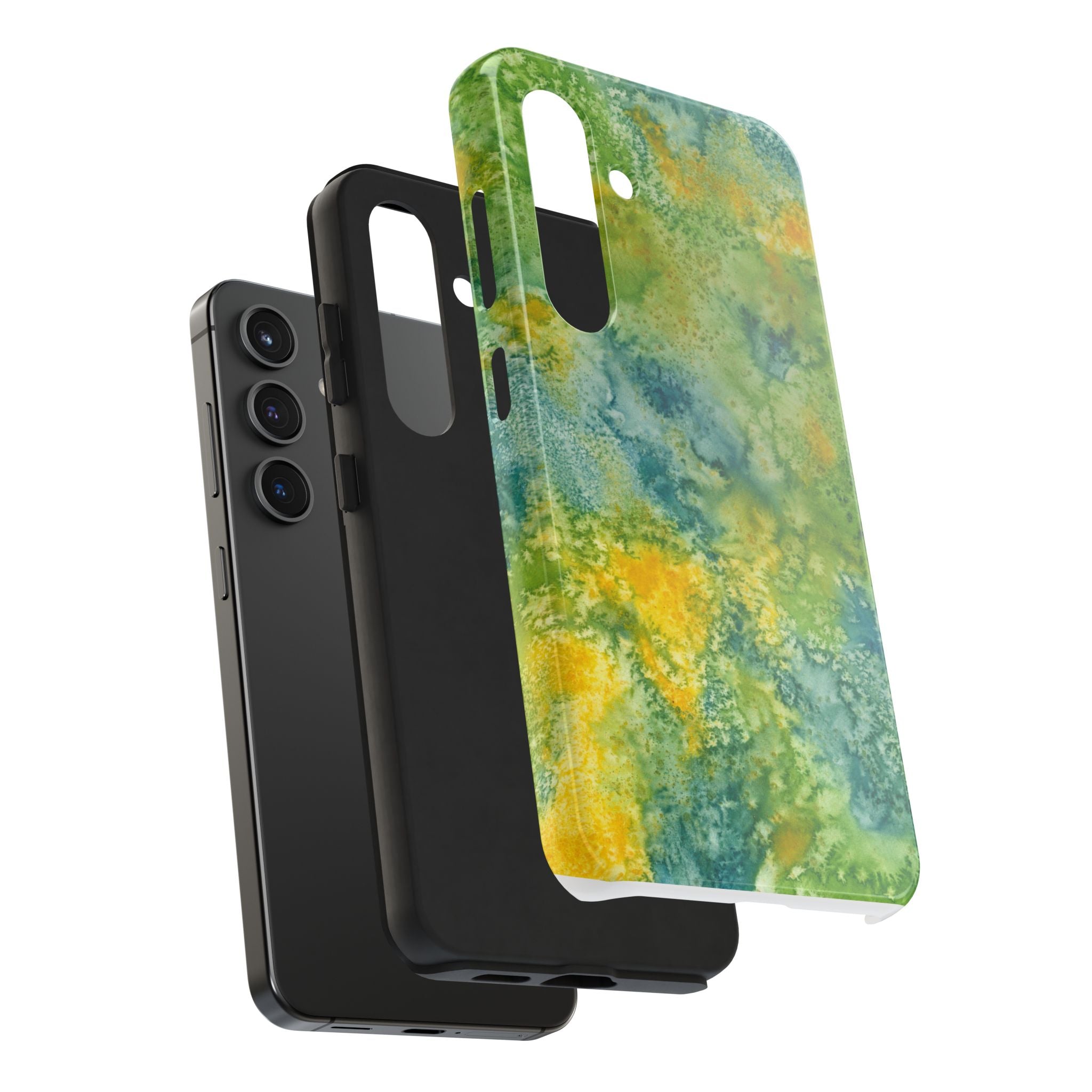 Tough Phone Case - All iPhones and Samsung Galaxys - Exciting Abstract Design #52 View From Above