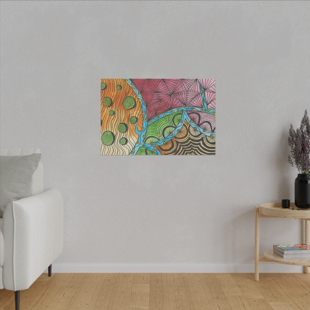 Large Colourful Wall Art, Canvas Prints, For Office, Bedroom or Living Room, or Special Gift #11 Today's The Day
