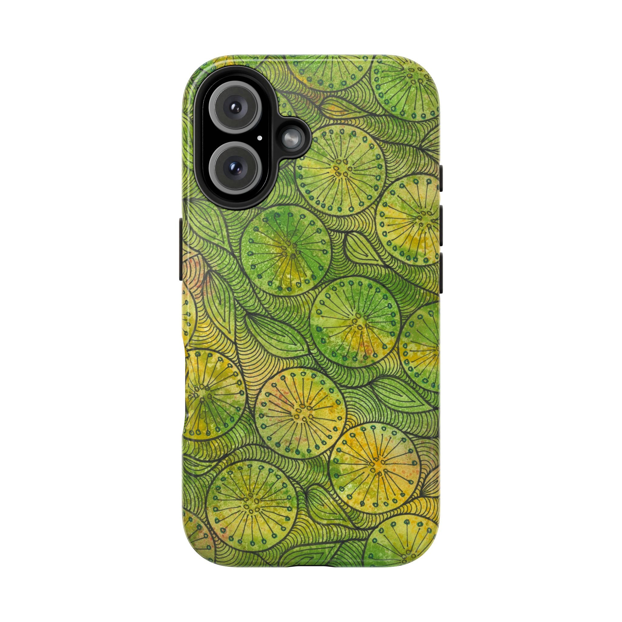 Tough Phone Case - All iPhones and Samsung Galaxys - Exciting Abstract Design #63 Margarita Mondays
