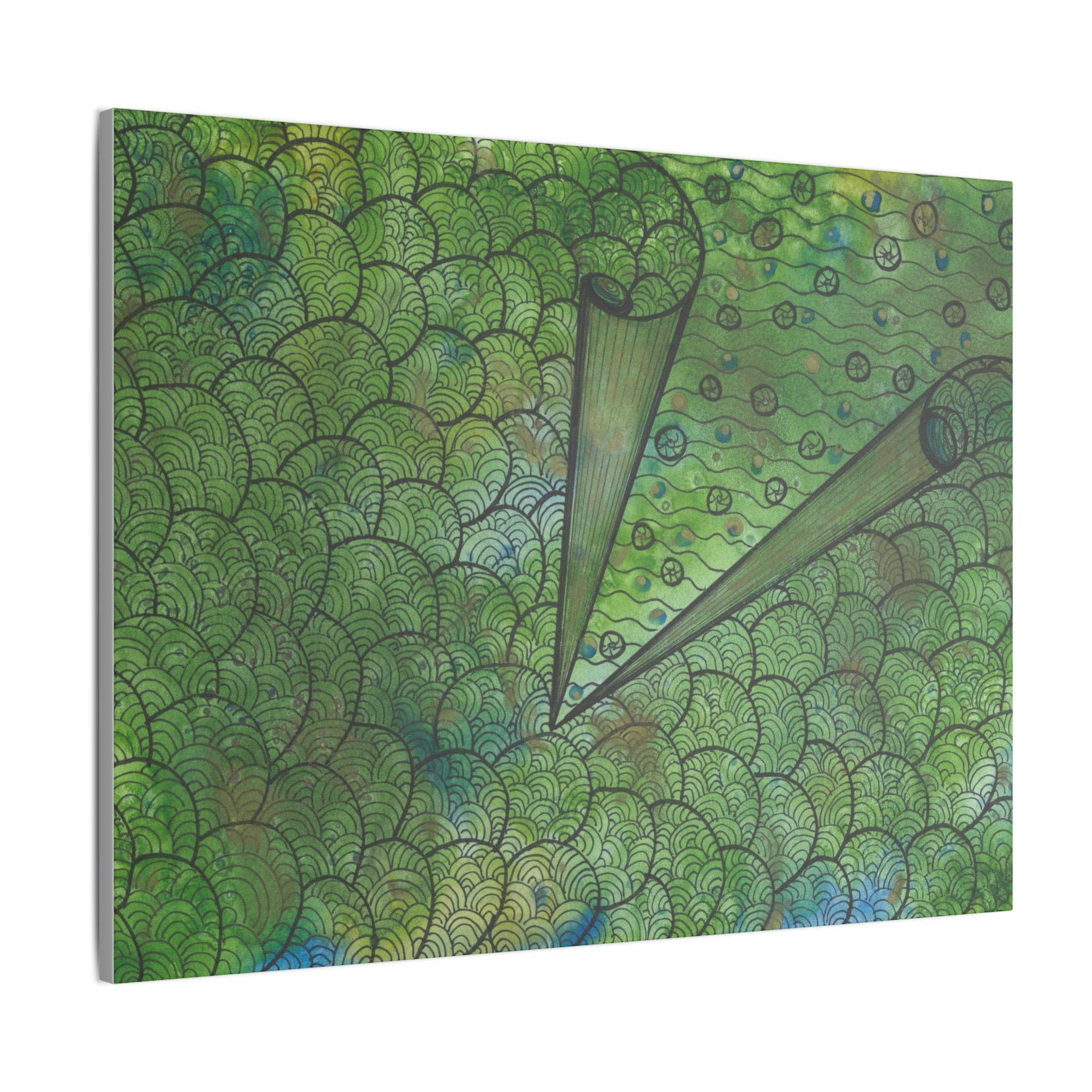 Large Colourful Wall Art, Canvas Prints, For Office, Bedroom or Living Room, or Special Gift #69 New Horizons