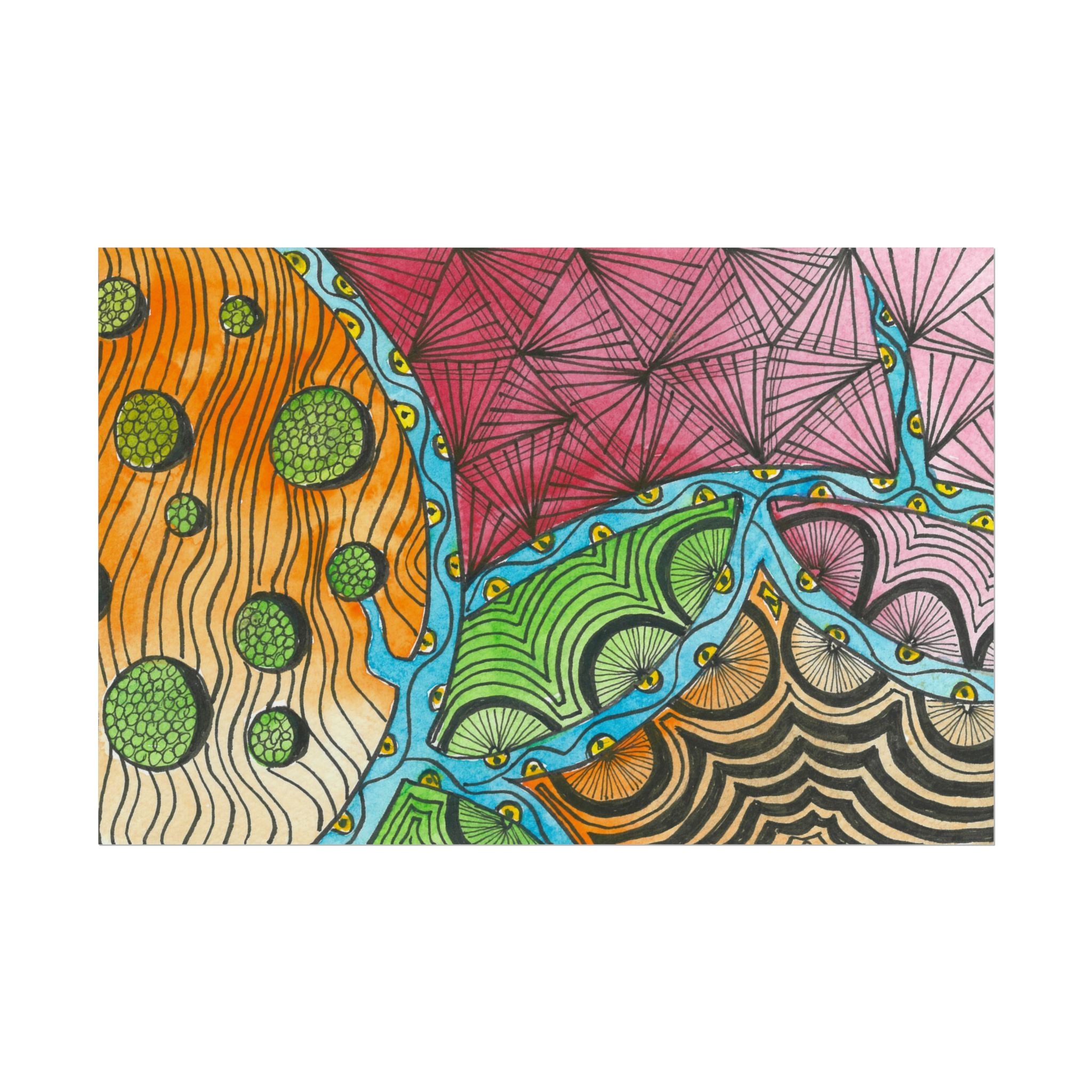 Large Colourful Wall Art, Posters & Prints, For Office, Bedroom or Living Room, or Special Gift #11 Today's The Day