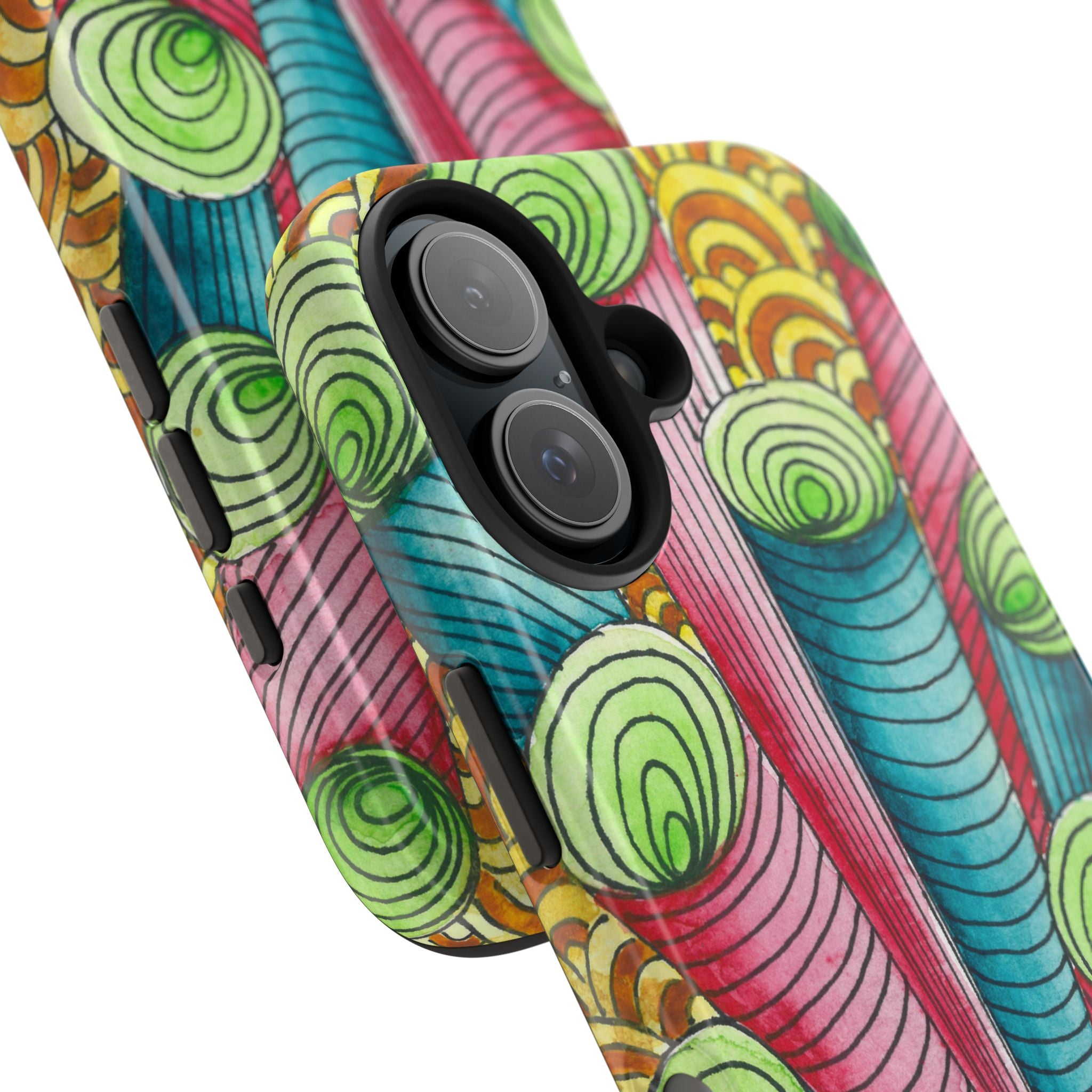 Tough Phone Case - All iPhones and Samsung Galaxys - Exciting Abstract Design #93 On A Mission