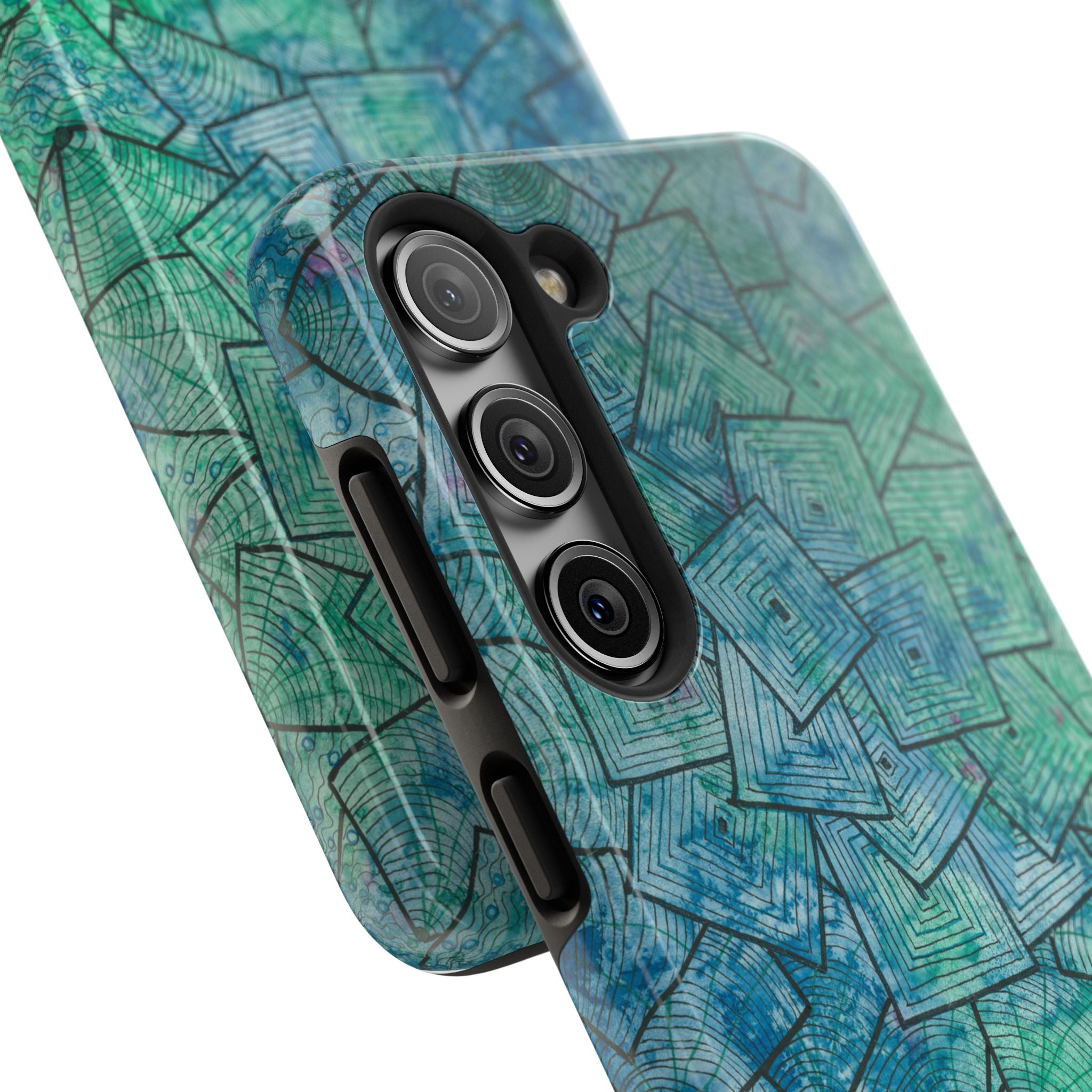 Tough Phone Case - All iPhones and Samsung Galaxys - Exciting Abstract Design #65 And The Answer Is