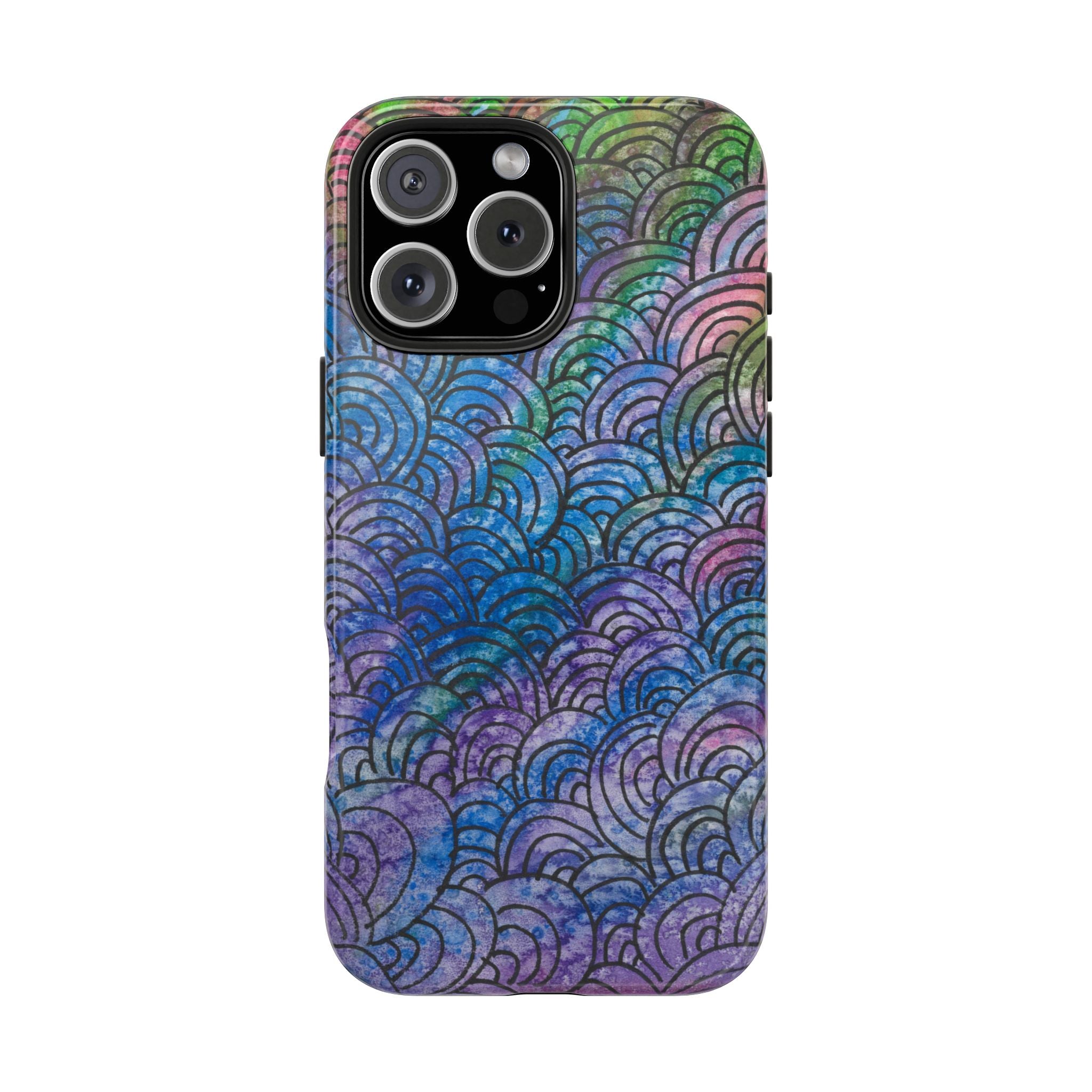 Tough Phone Case - All iPhones and Samsung Galaxys - Exciting Abstract Design #84 Ah! The Past
