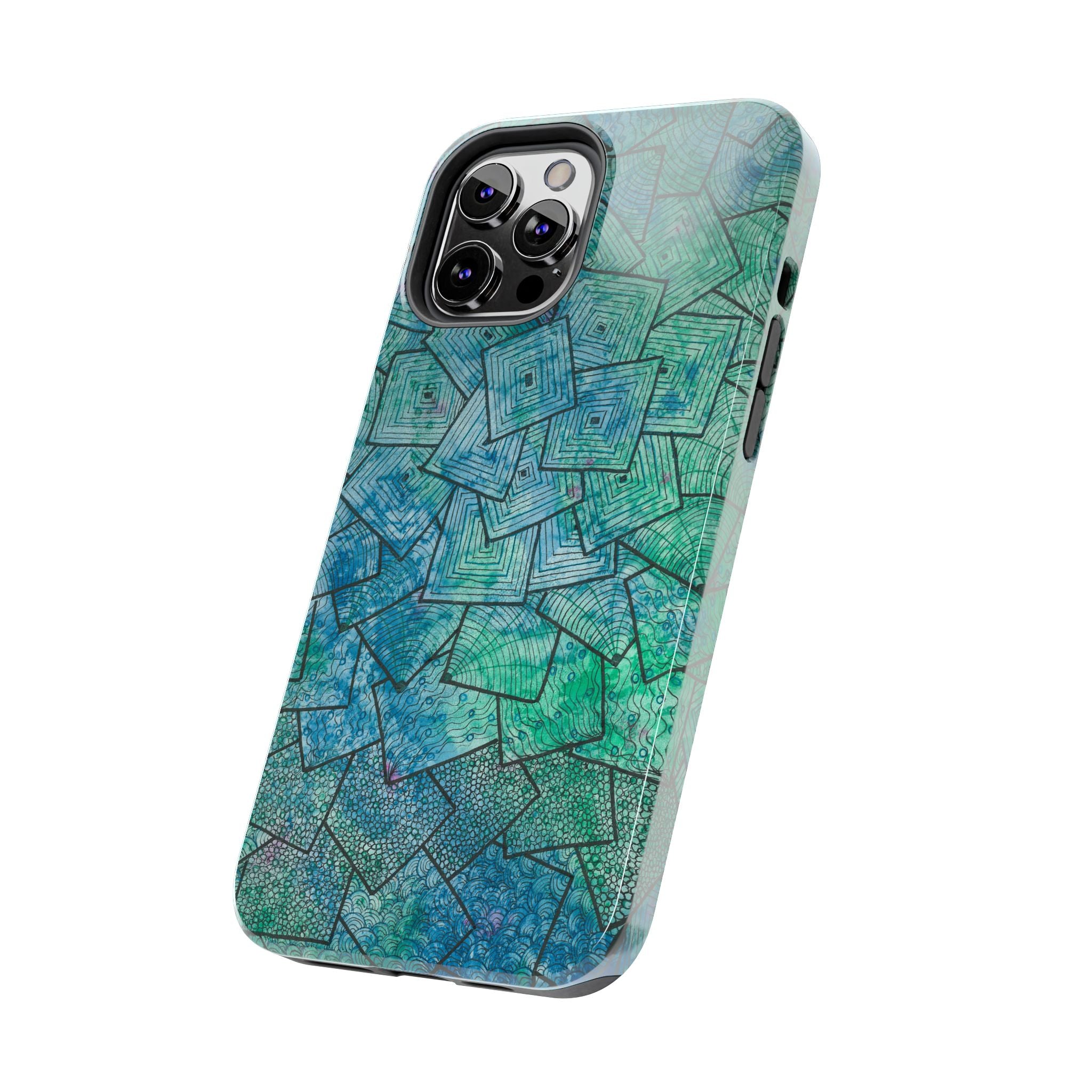 Tough Phone Case - All iPhones and Samsung Galaxys - Exciting Abstract Design #65 And The Answer Is