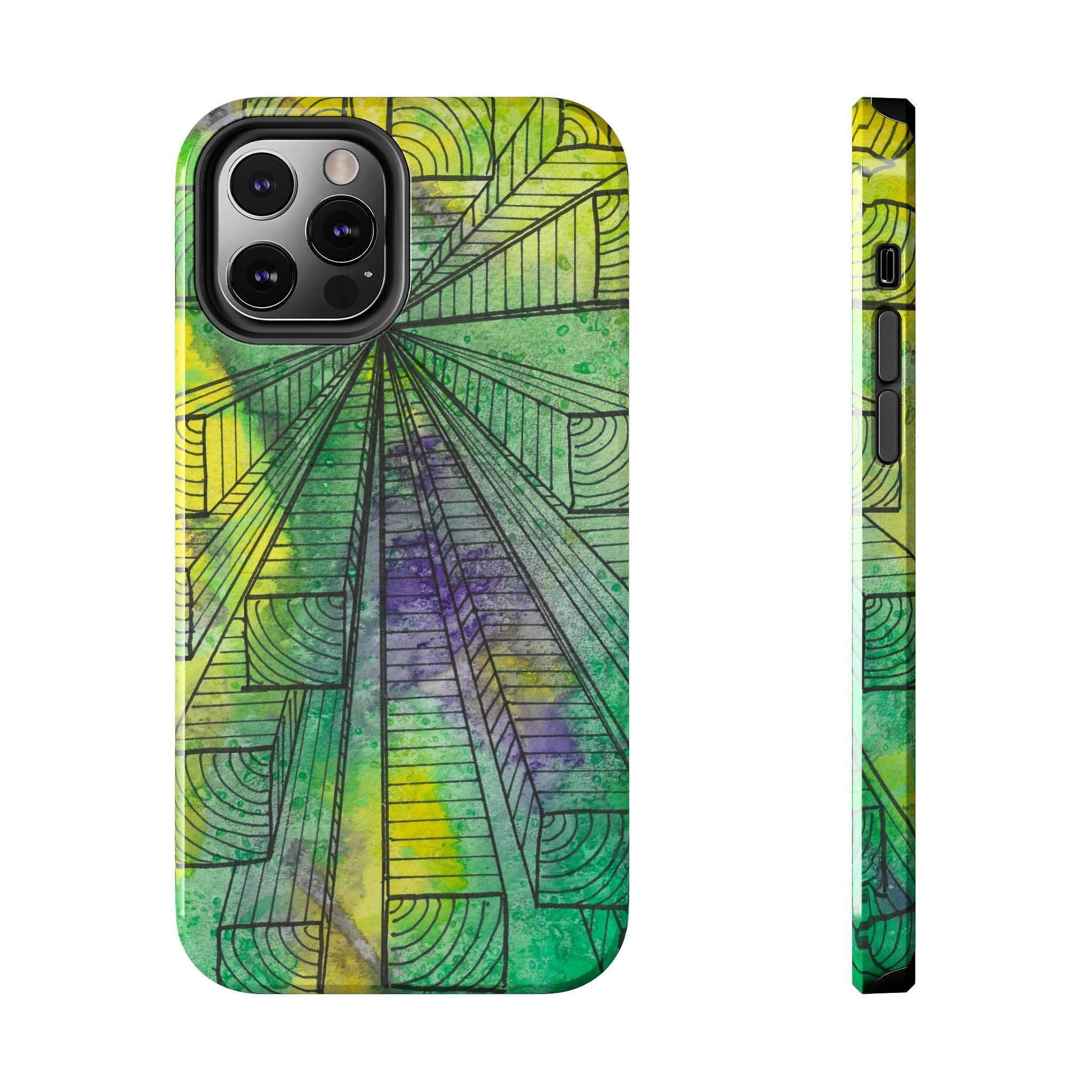 Tough Phone Case - All iPhones and Samsung Galaxys - Exciting Abstract Design #89 The Wayseers