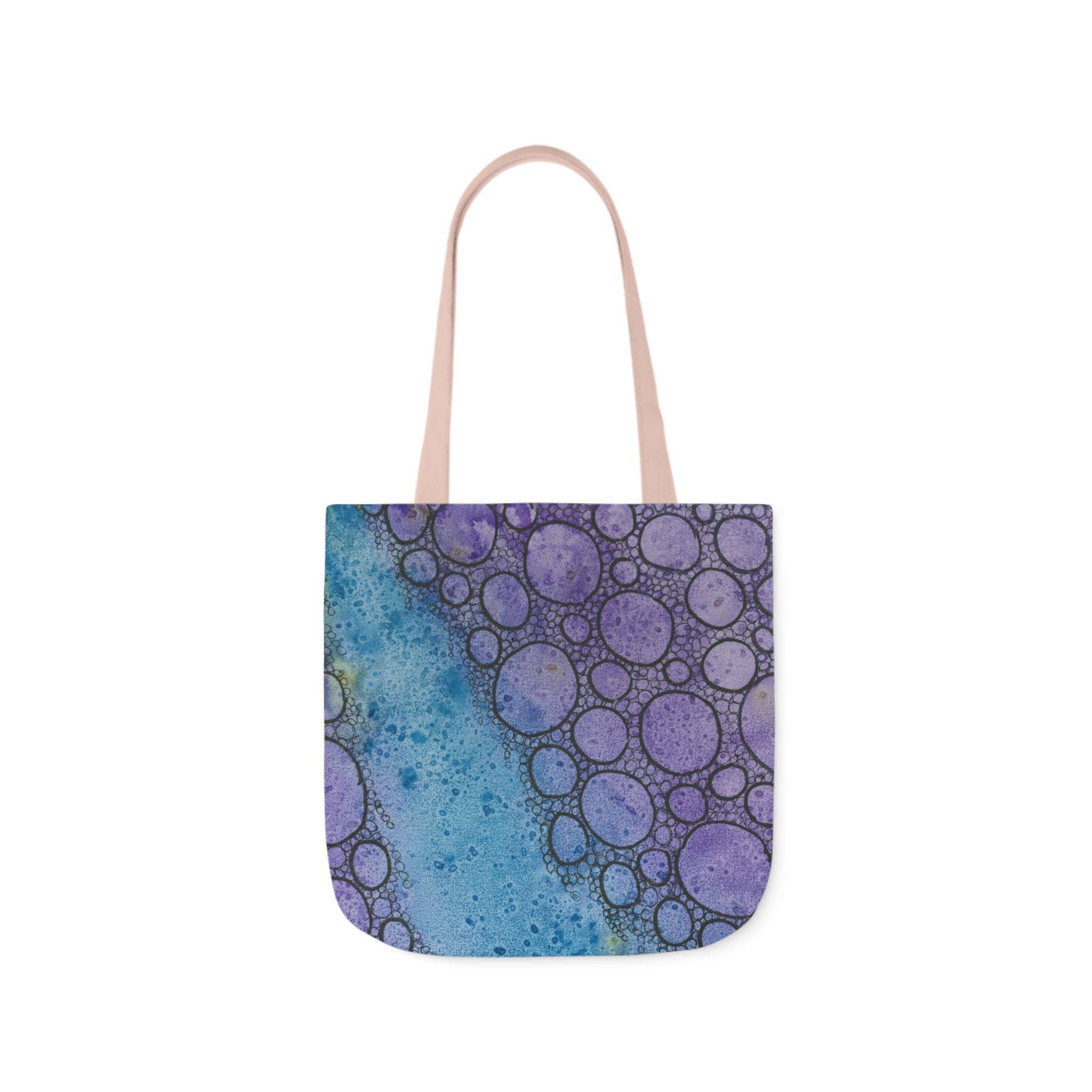 Canvas Tote Bags, Colourful Abstract Designs, 5-Color Straps, 3 Sizes.  For Family and friends or a Special Gift #66 Beam Me Up Scotty