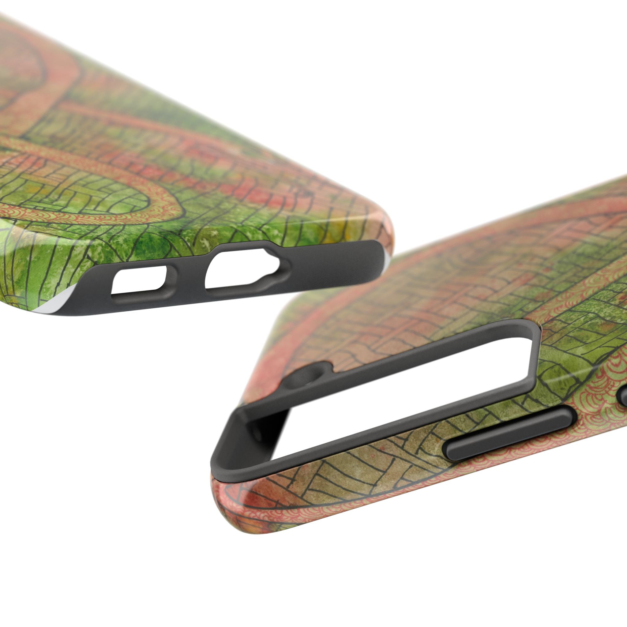 Tough Phone Case - All iPhones and Samsung Galaxys - Exciting Abstract Design #57 Celtic Flavours