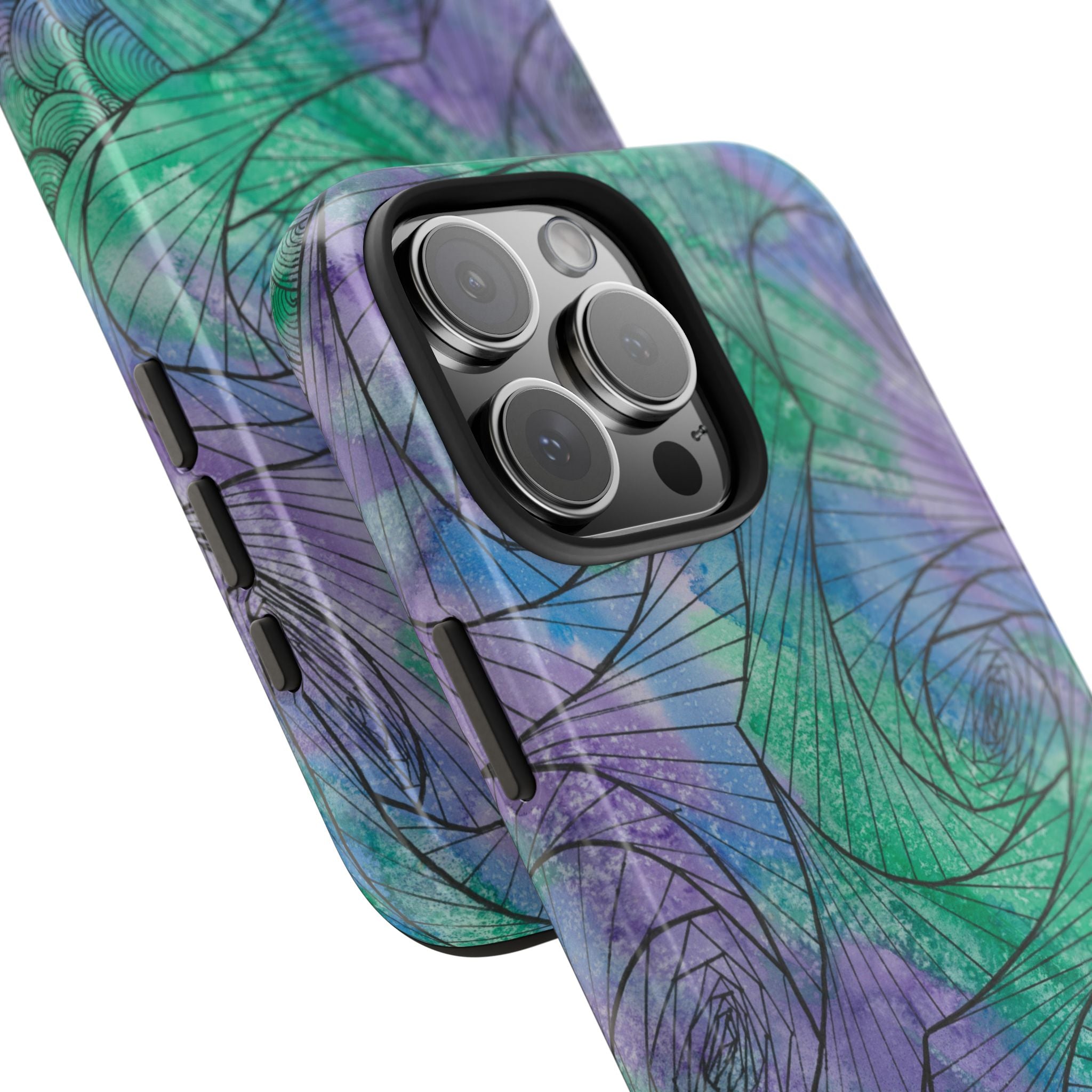 Tough Phone Case - All iPhones and Samsung Galaxys - Exciting Abstract Design  #50 If Not Now When