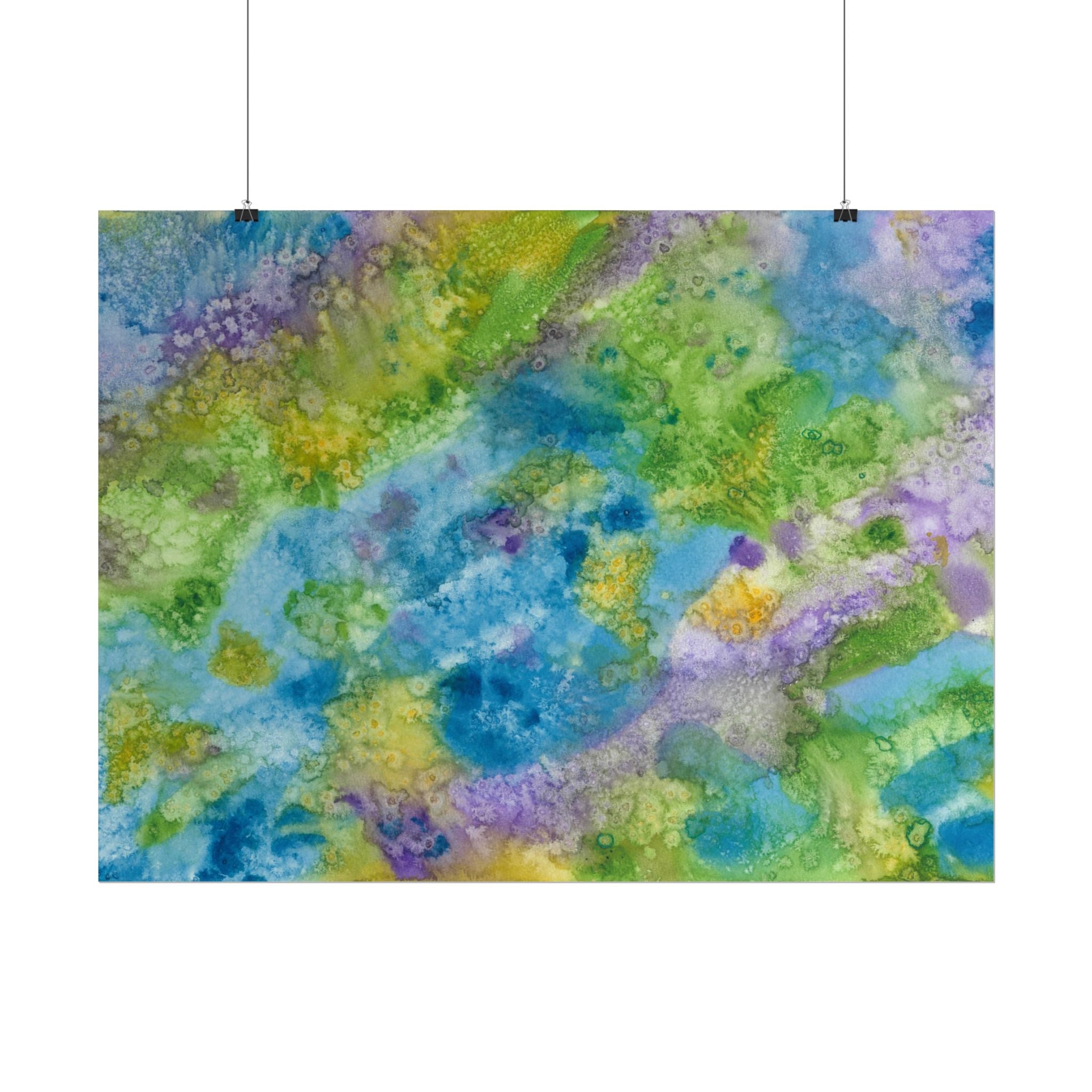 Large Colourful Wall Art, Posters & Prints, For Office, Bedroom or Living Room, or Special Gift #60 Happy Holidays
