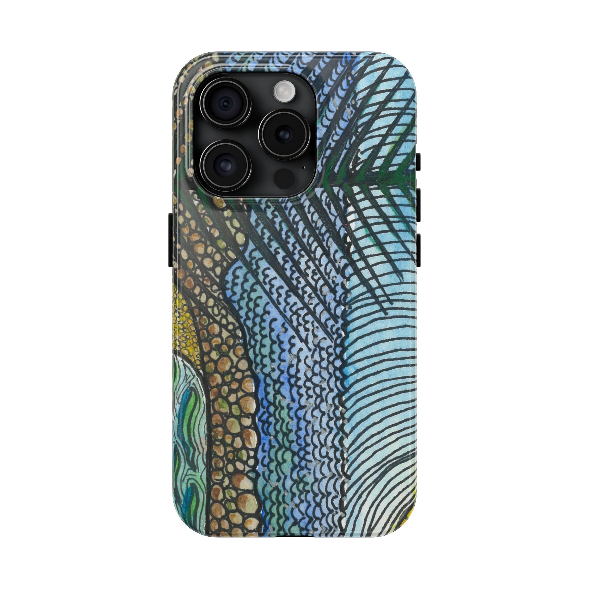 Tough Phone Case - All iPhones and Samsung Galaxys - Exciting Abstract Design #47 Cottesloe