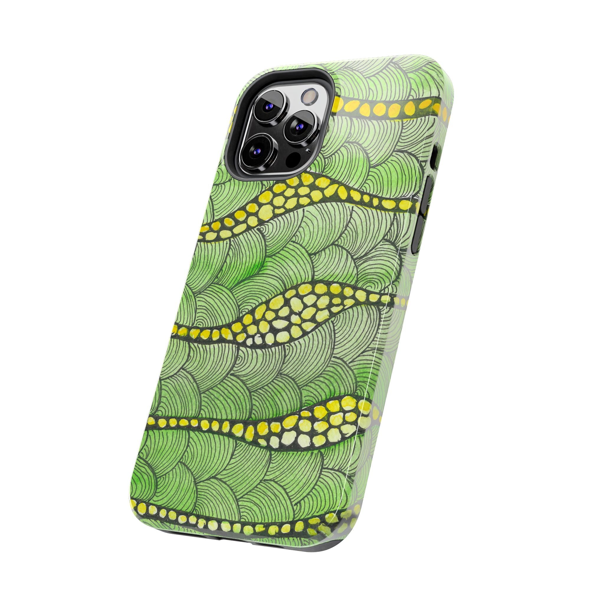 Tough Phone Case - All iPhones and Samsung Galaxys - Exciting Abstract Design #13 Watcha Thinking