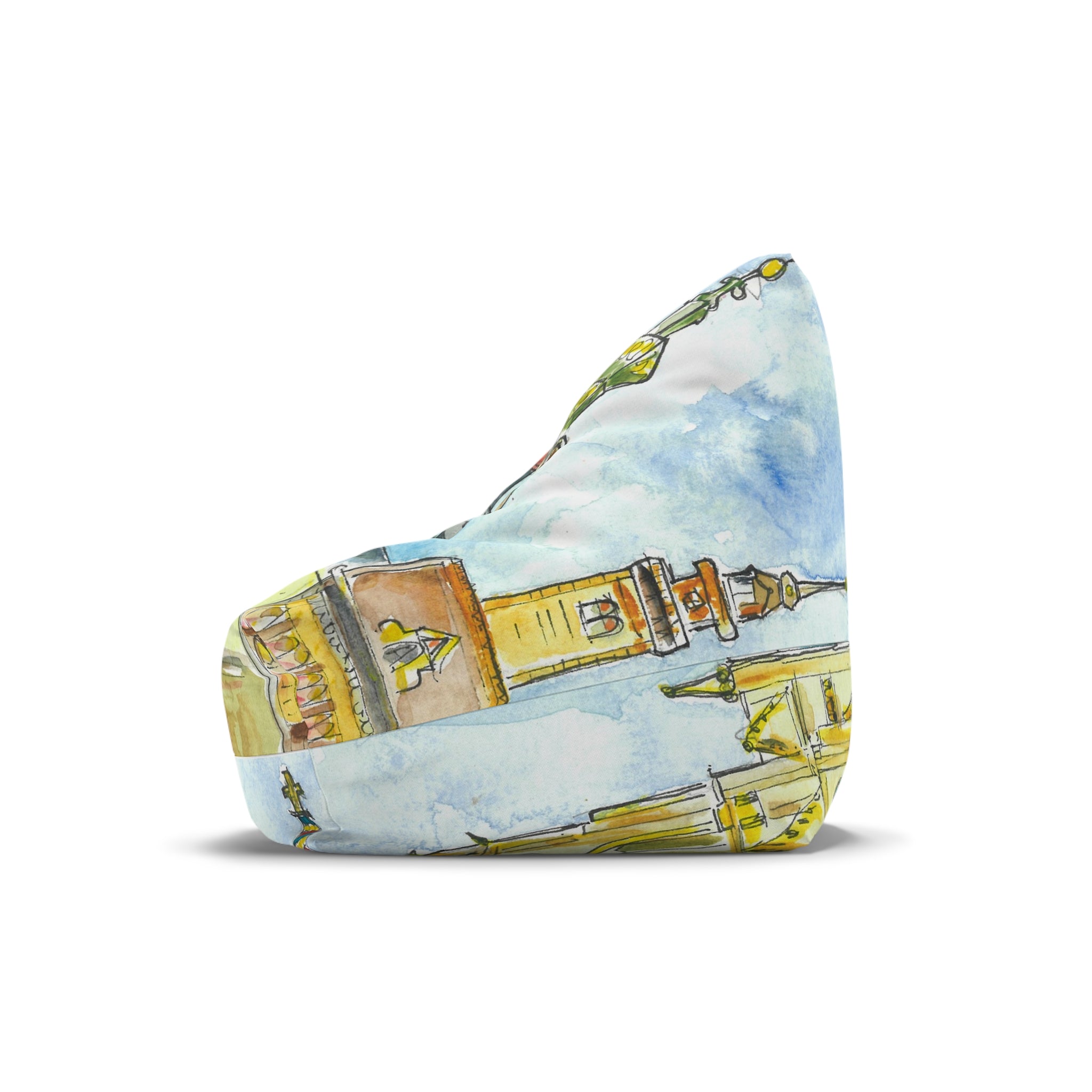Bean Bag Chair Covers For Indoor & Outdoor - 2 Sizes - Exciting Abstract Design #95 Beautiful Novi Sad - Serbia