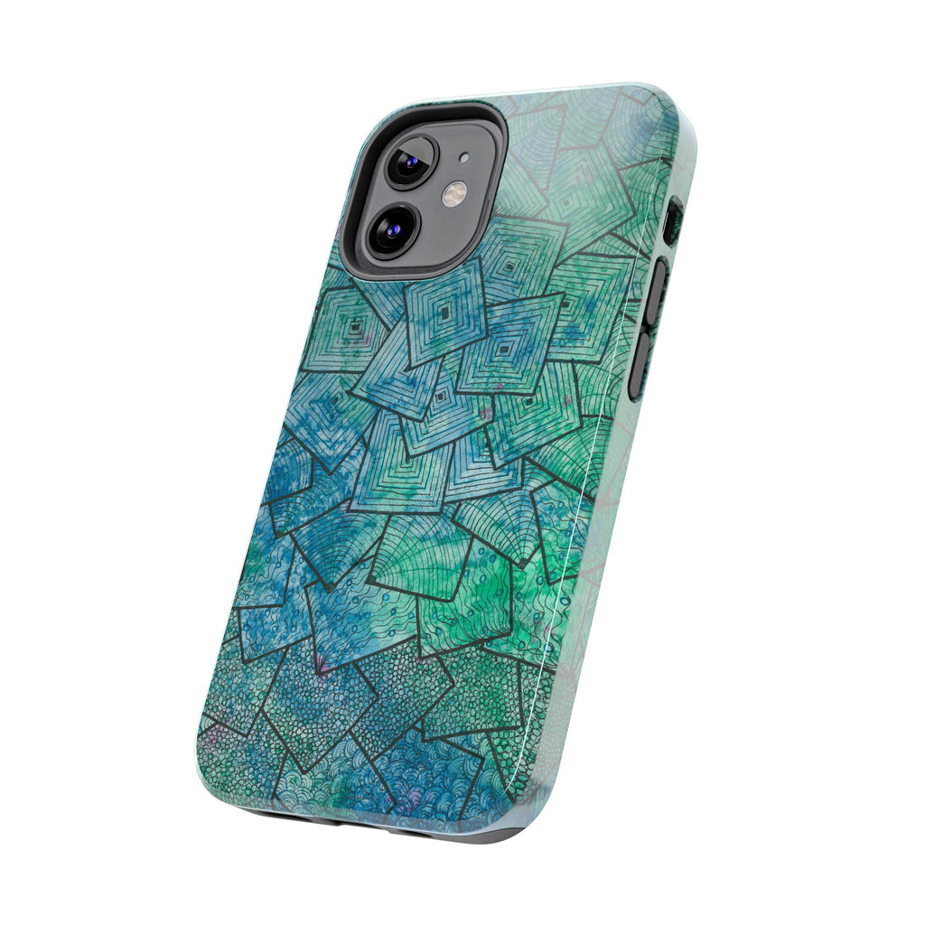 Tough Phone Case - All iPhones and Samsung Galaxys - Exciting Abstract Design #65 And The Answer Is