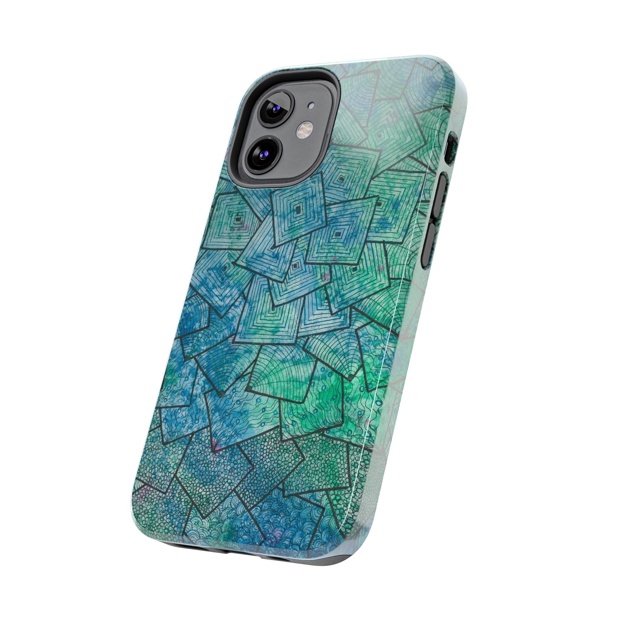 Tough Phone Case - All iPhones and Samsung Galaxys - Exciting Abstract Design #65 And The Answer Is