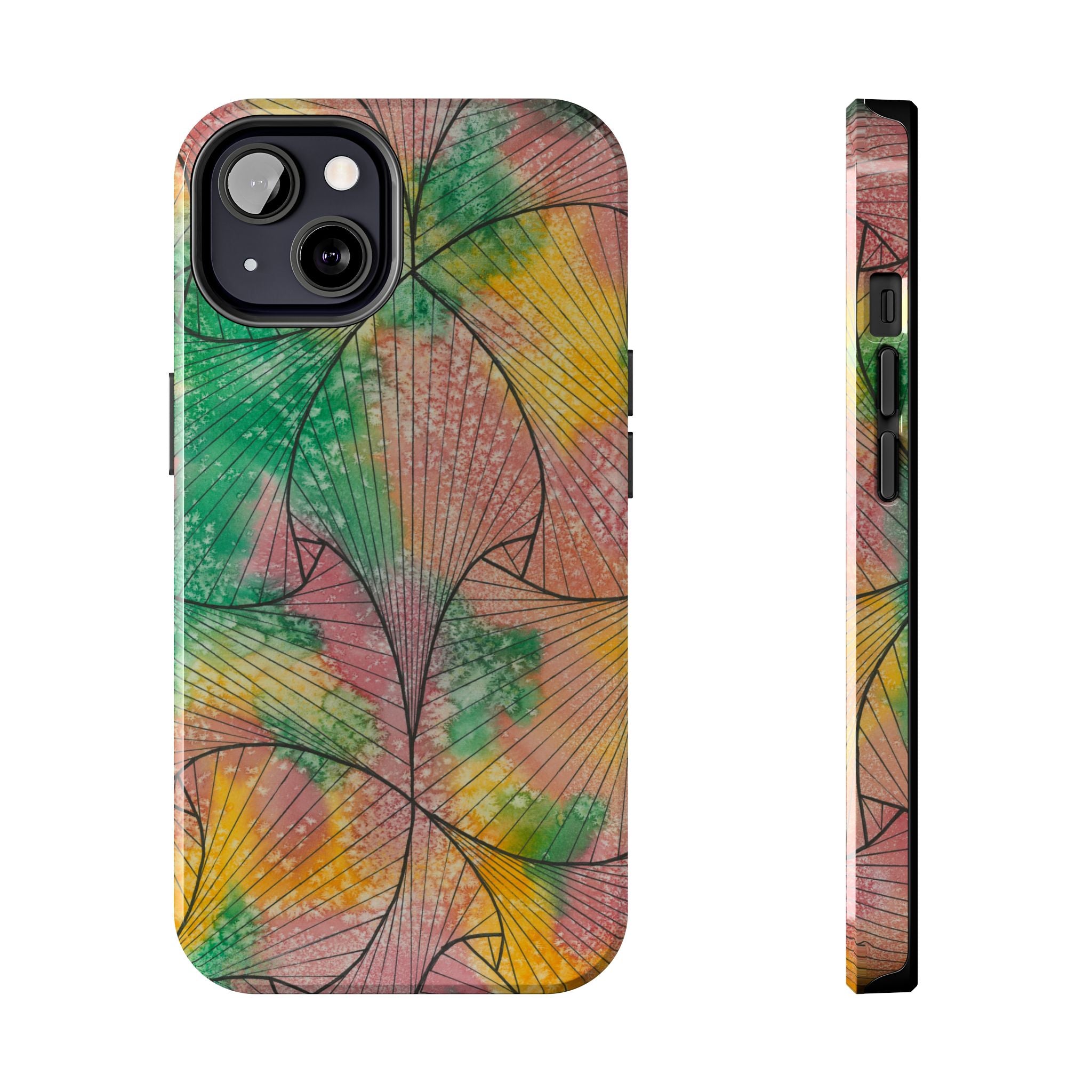 Tough Phone Case - All iPhones and Samsung Galaxys - Exciting Abstract Design #49 Health Well Being
