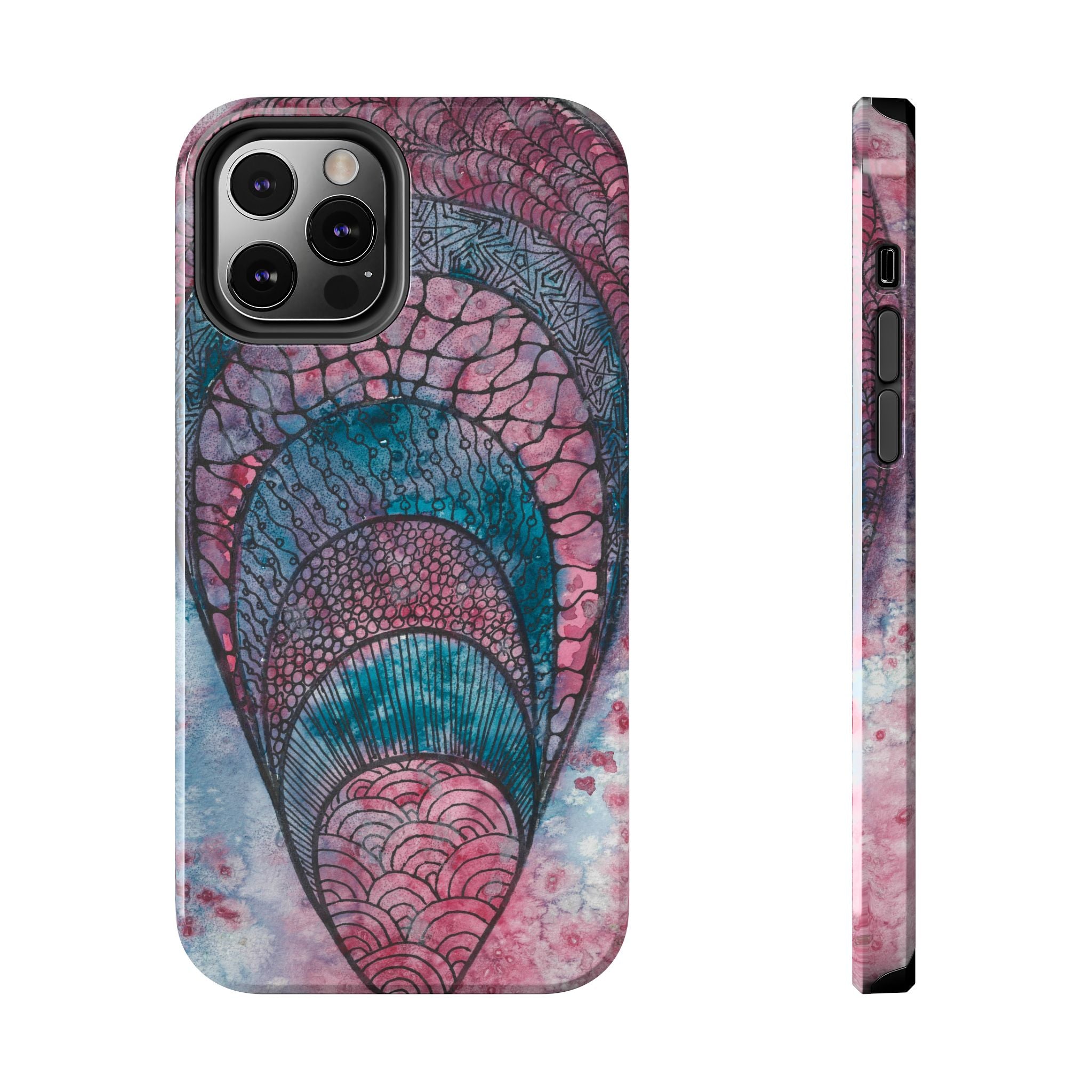 Tough Phone Case - All iPhones and Samsung Galaxys - Exciting Abstract Design #92 The Goddess Lives