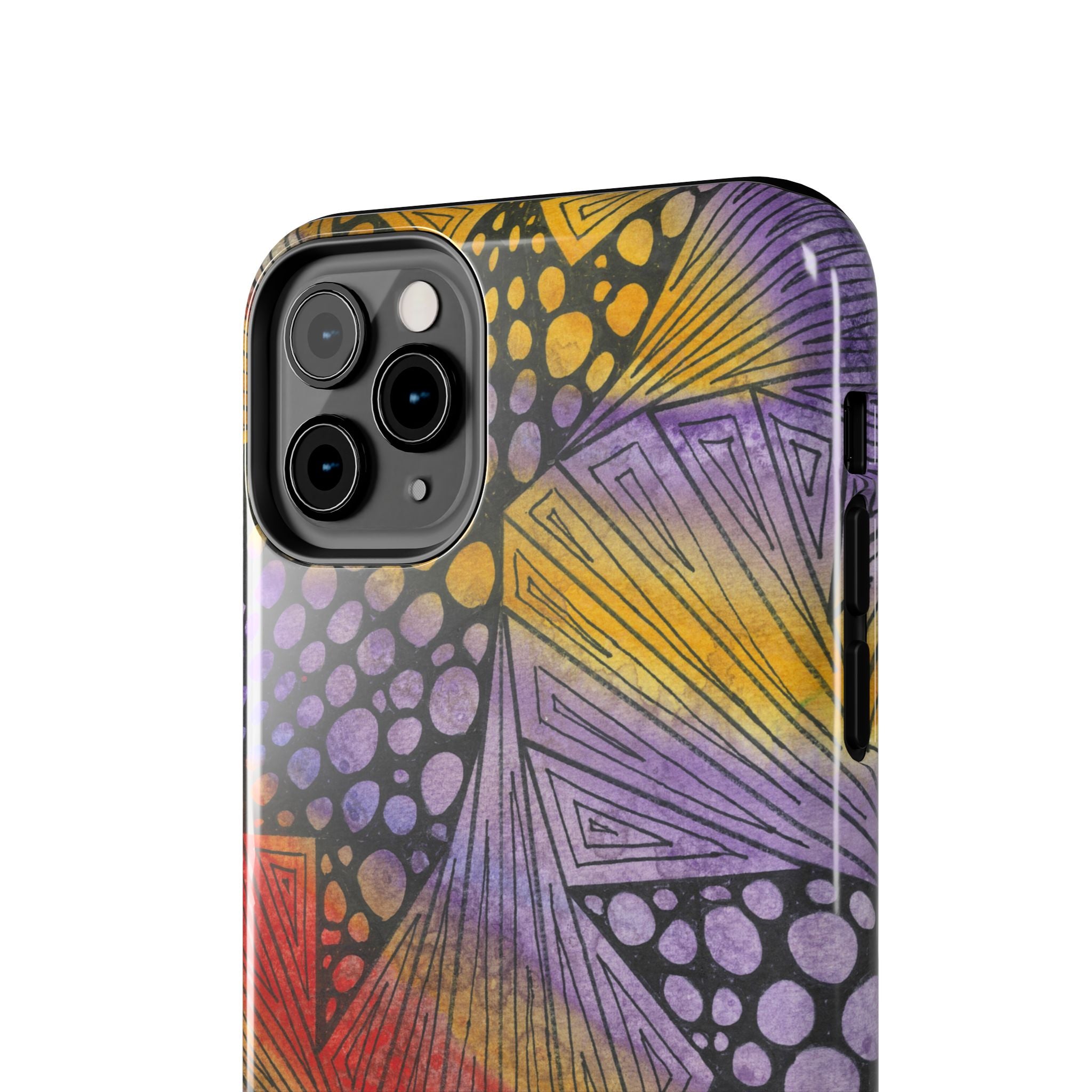 Tough Phone Case - All iPhones and Samsung Galaxys - Exciting Abstract Design #82 Fighting Delusions