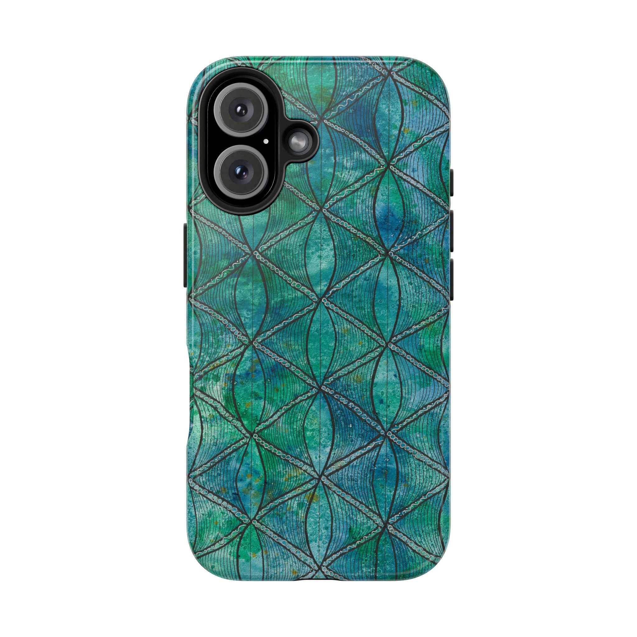 Tough Phone Case - All iPhones and Samsung Galaxys - Exciting Abstract Design #58 How's the Serenity