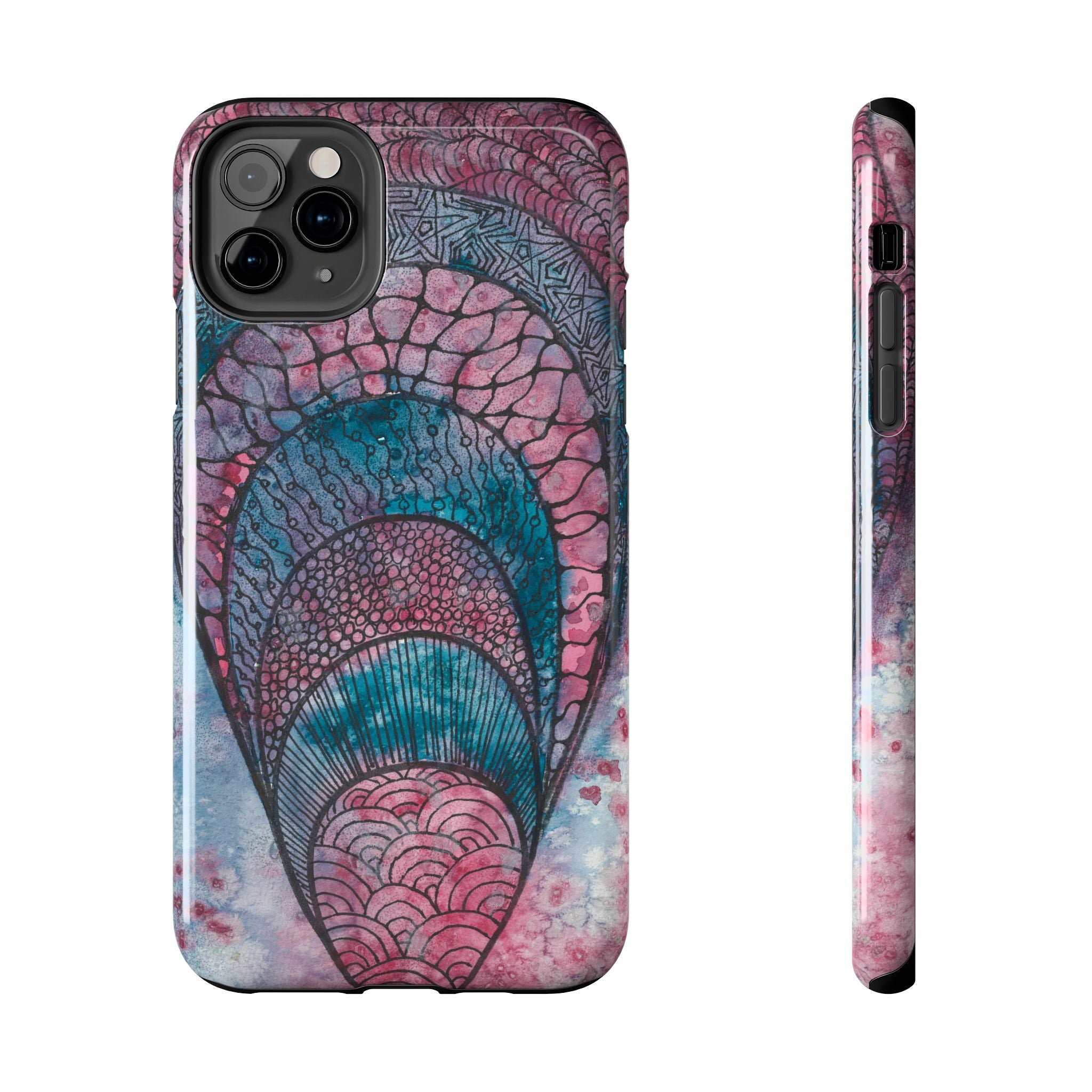 Tough Phone Case - All iPhones and Samsung Galaxys - Exciting Abstract Design #92 The Goddess Lives