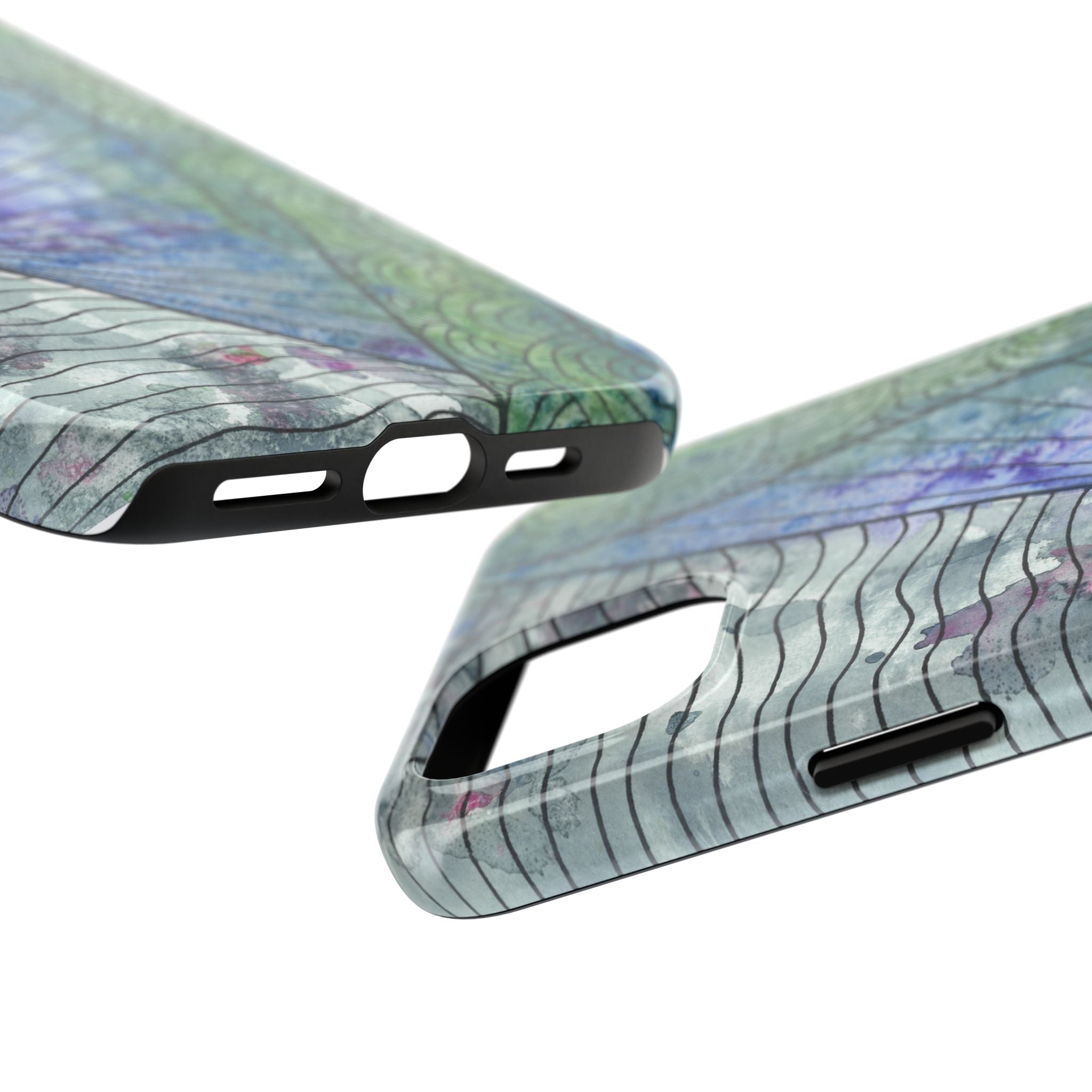 Tough Phone Case - All iPhones and Samsung Galaxys - Exciting Abstract Design #90 Rtanj Pyramid - Serbia