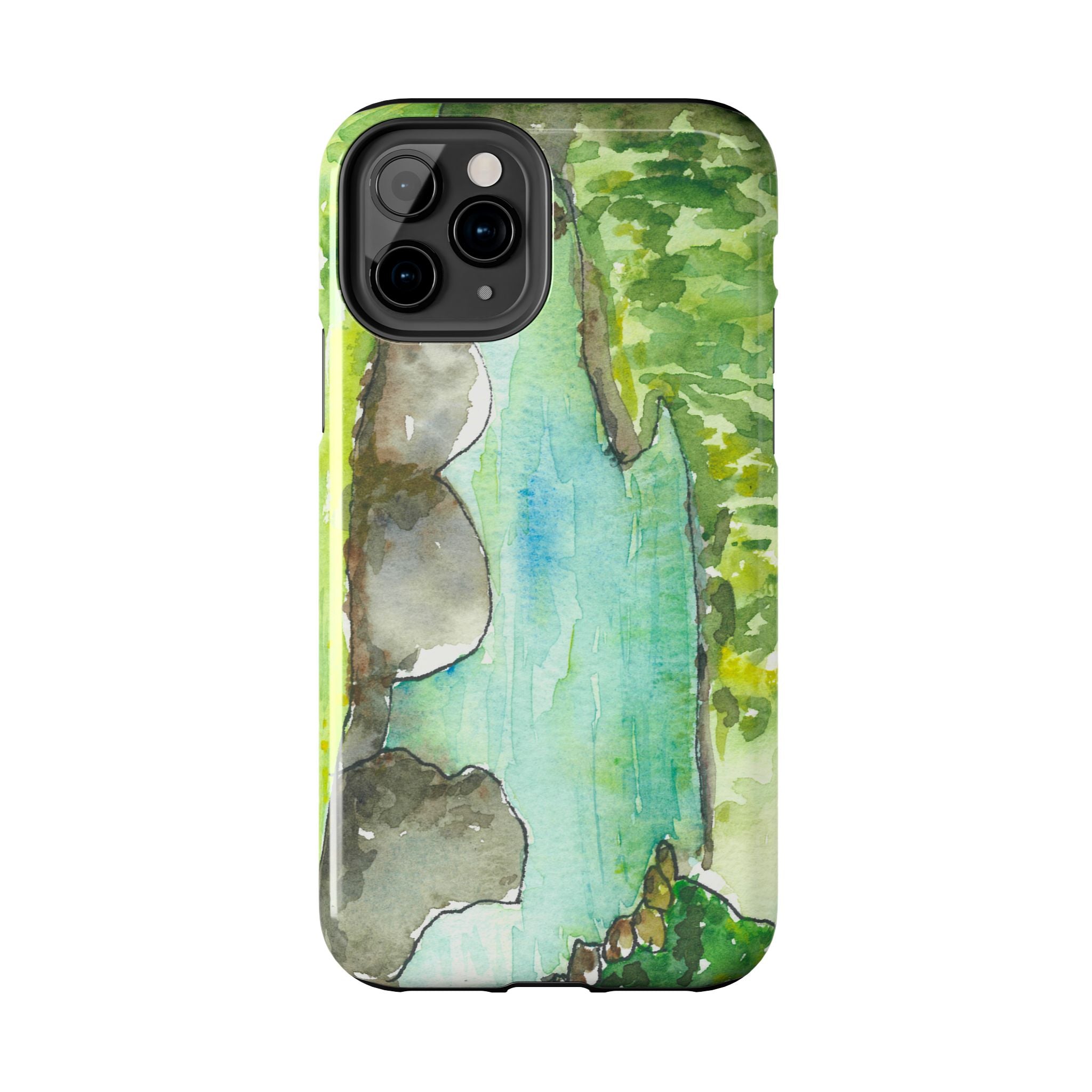 Tough Phone Case - All iPhones and Samsung Galaxys - Exciting Abstract Design #88 Tara River - Montenegro