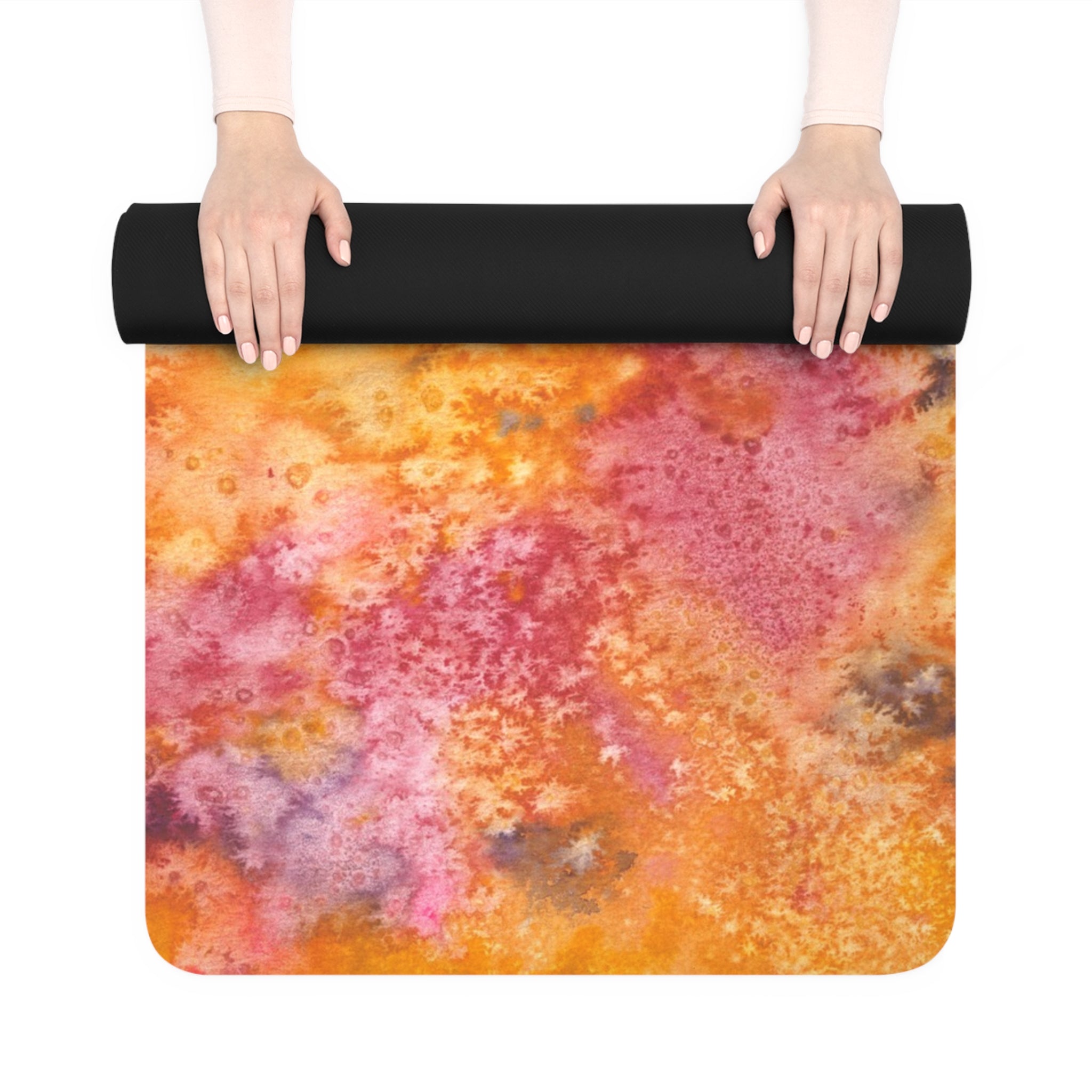 Yoga Mats and Gym Mats. Colourful Abstract Designs. Perfect for Home, Yoga or Gym Class, or a Special Gift #54 Heaven Can Wait