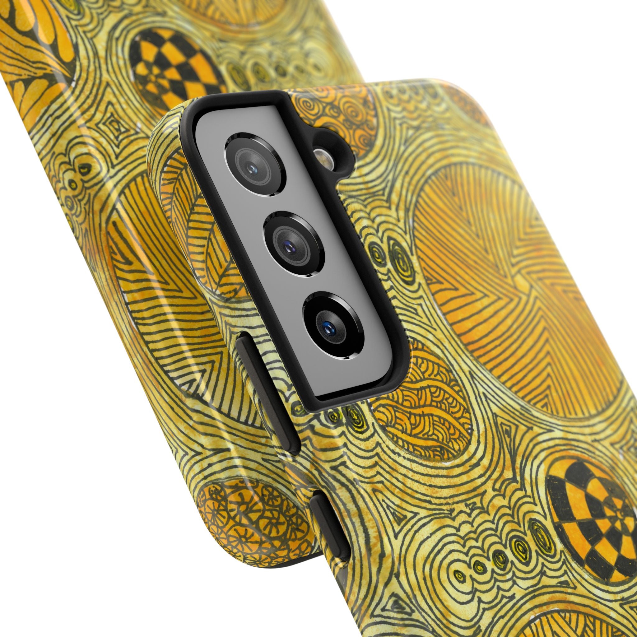 Tough Phone Case - All iPhones and Samsung Galaxys - Exciting Abstract Design #38 The Conversationalist