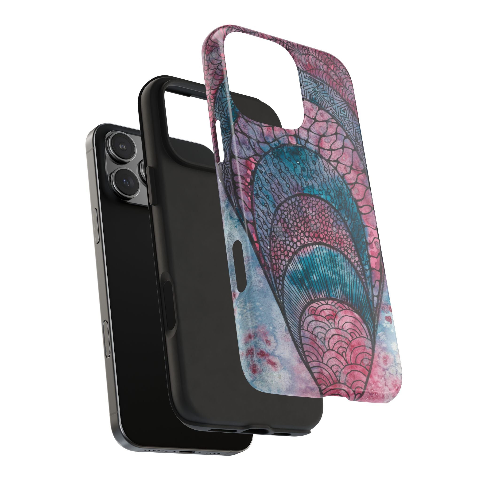 Tough Phone Case - All iPhones and Samsung Galaxys - Exciting Abstract Design #92 The Goddess Lives