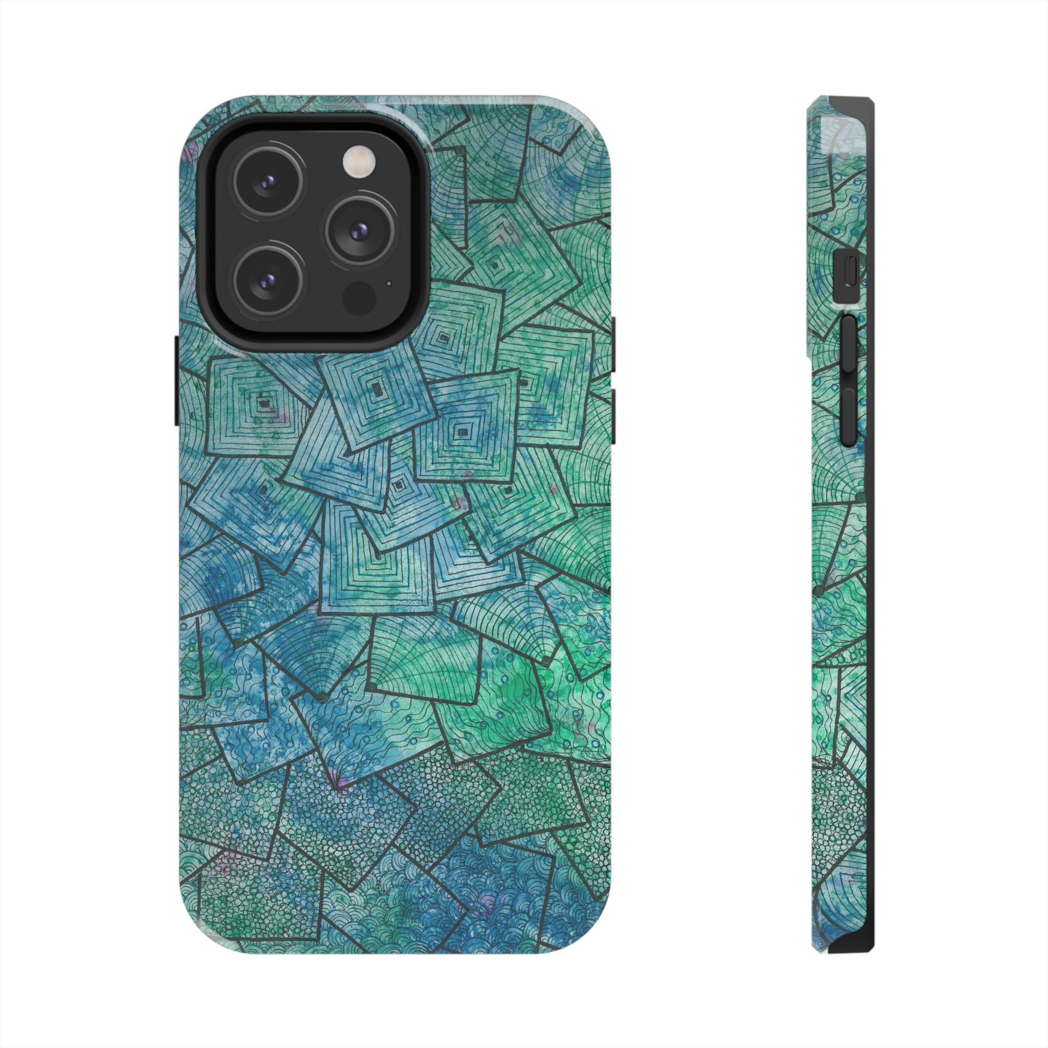Tough Phone Case - All iPhones and Samsung Galaxys - Exciting Abstract Design #65 And The Answer Is