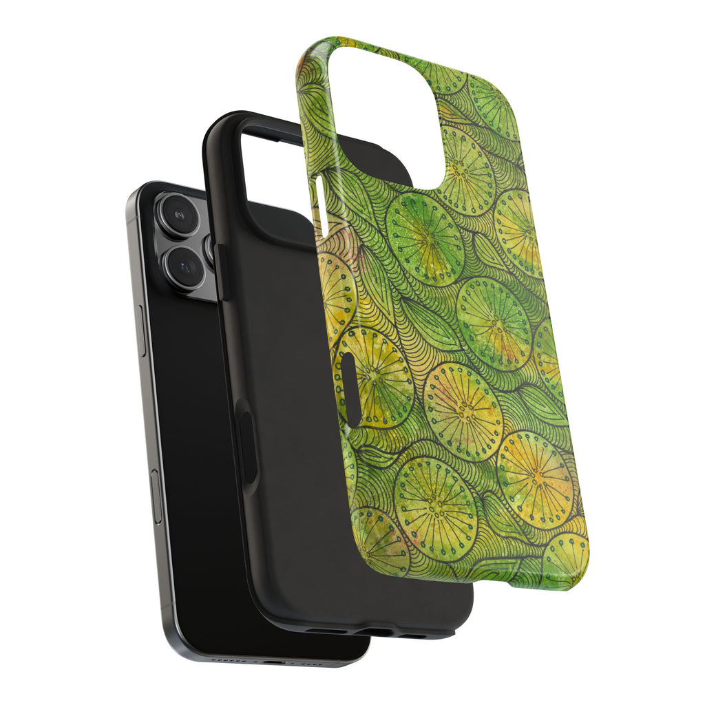 Tough Phone Case - All iPhones and Samsung Galaxys - Exciting Abstract Design #63 Margarita Mondays
