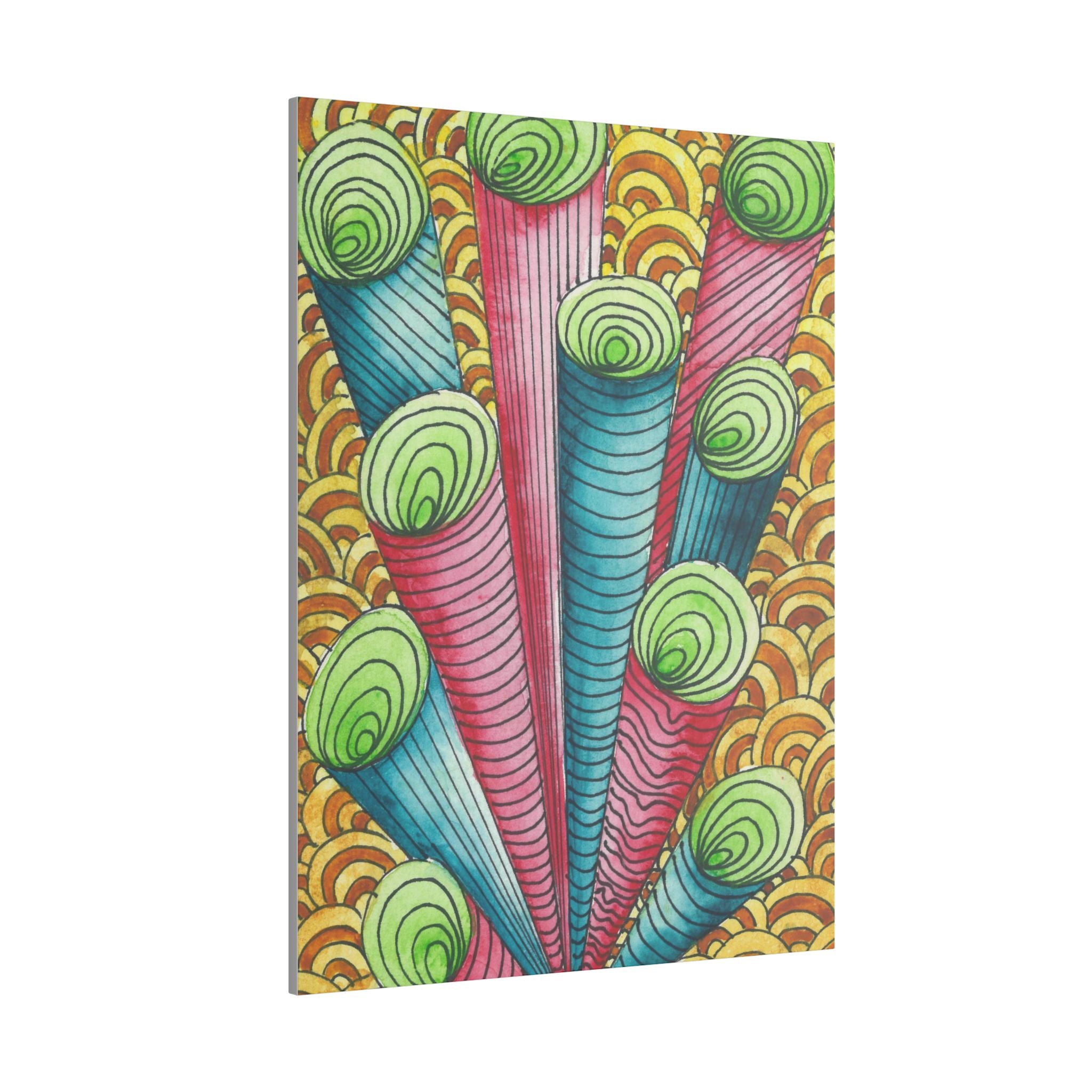 Large Colourful Wall Art, Canvas Prints, For Office, Bedroom or Living Room, or Special Gift #93 On A Mission