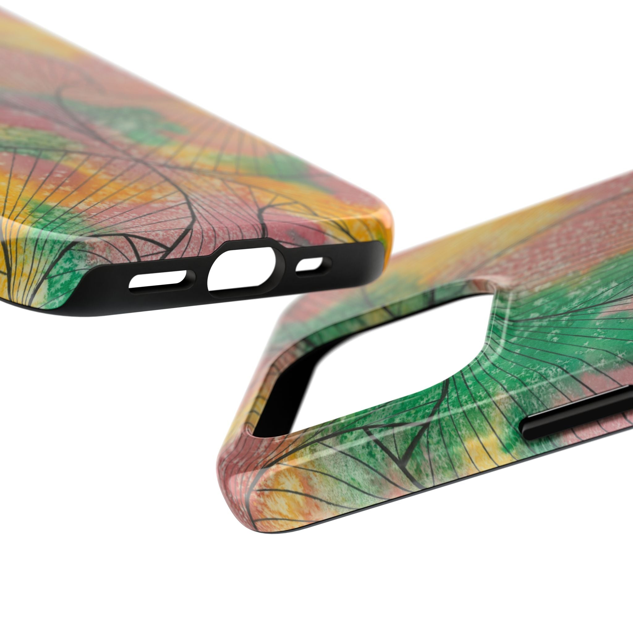 Tough Phone Case - All iPhones and Samsung Galaxys - Exciting Abstract Design #49 Health Well Being