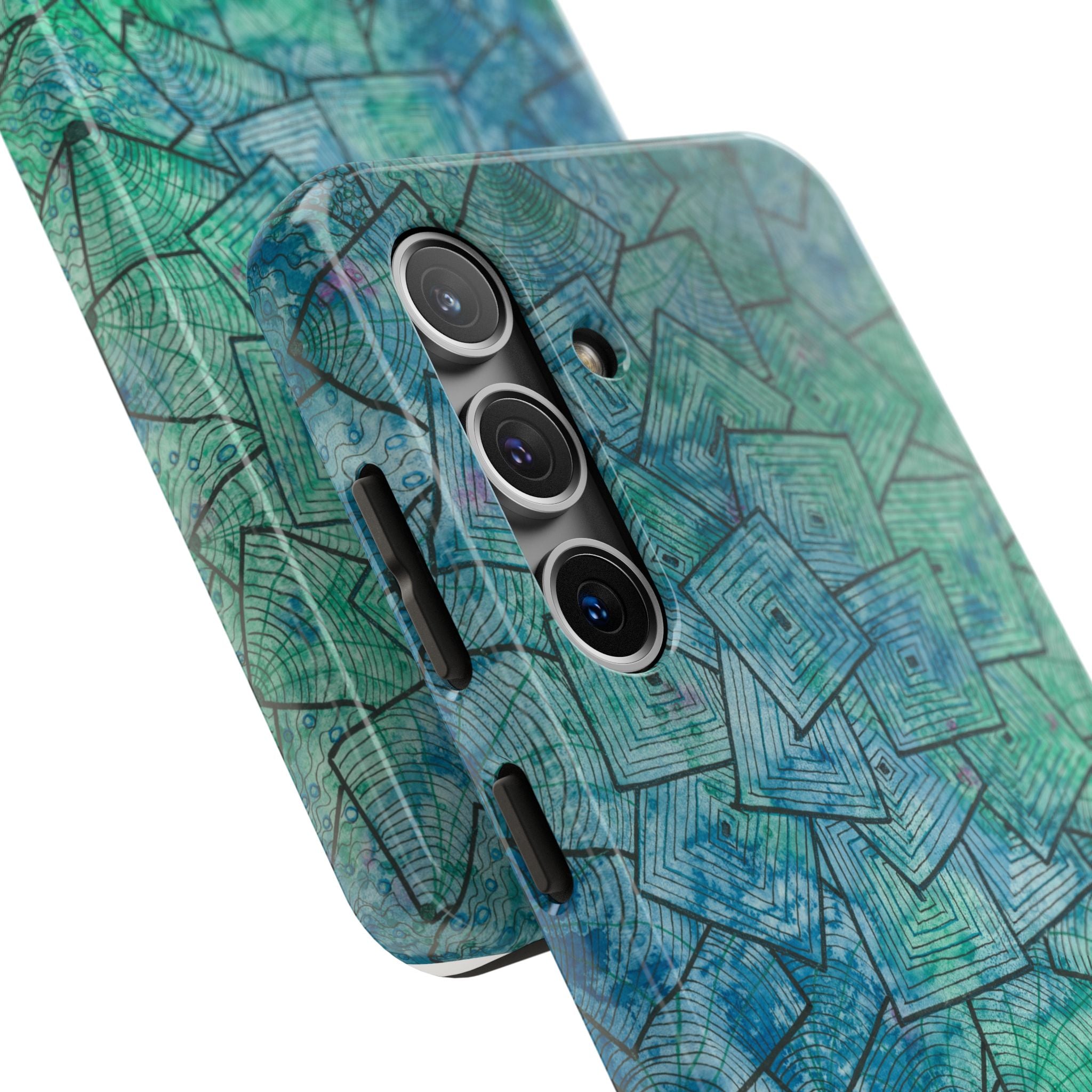 Tough Phone Case - All iPhones and Samsung Galaxys - Exciting Abstract Design #65 And The Answer Is