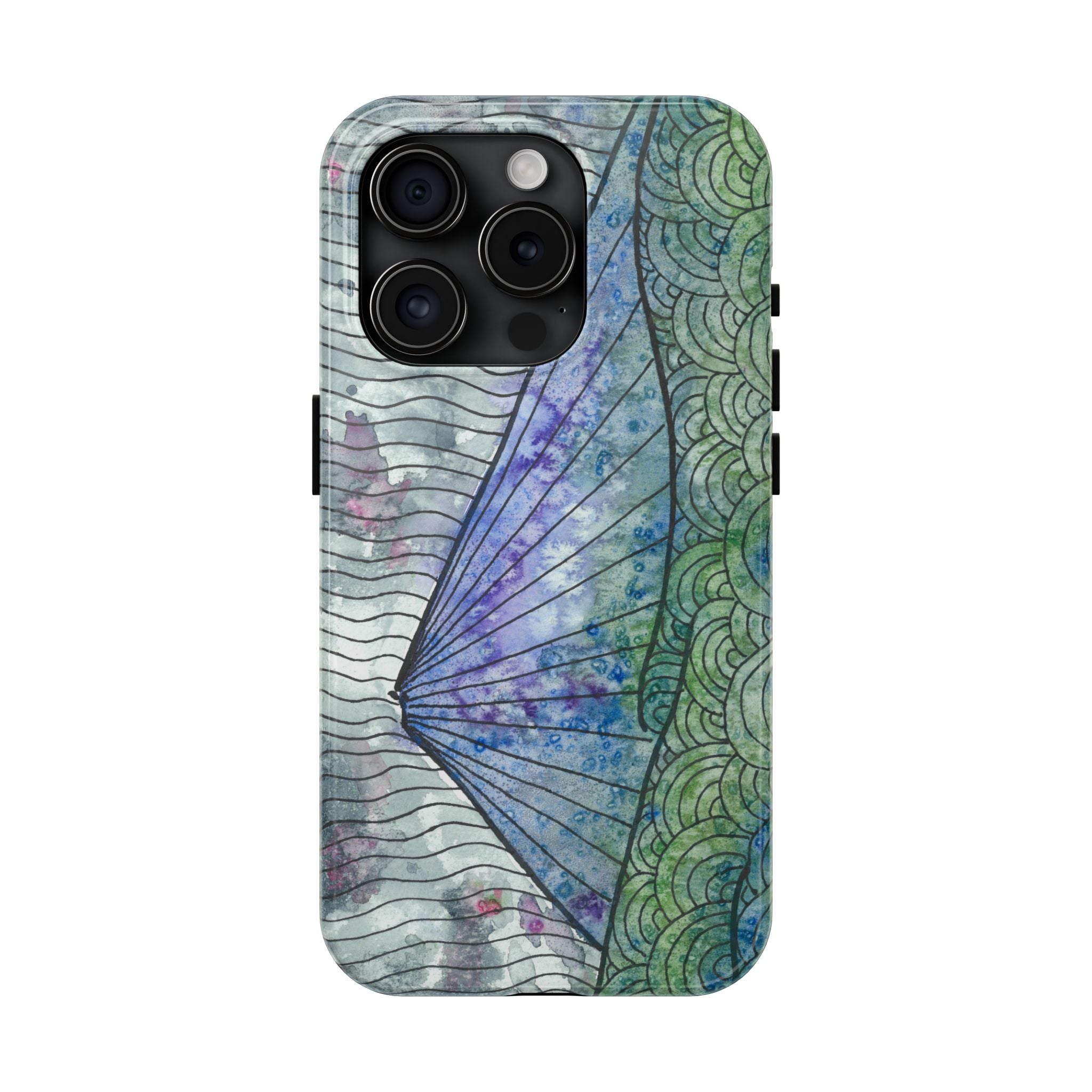 Tough Phone Case - All iPhones and Samsung Galaxys - Exciting Abstract Design #90 Rtanj Pyramid - Serbia
