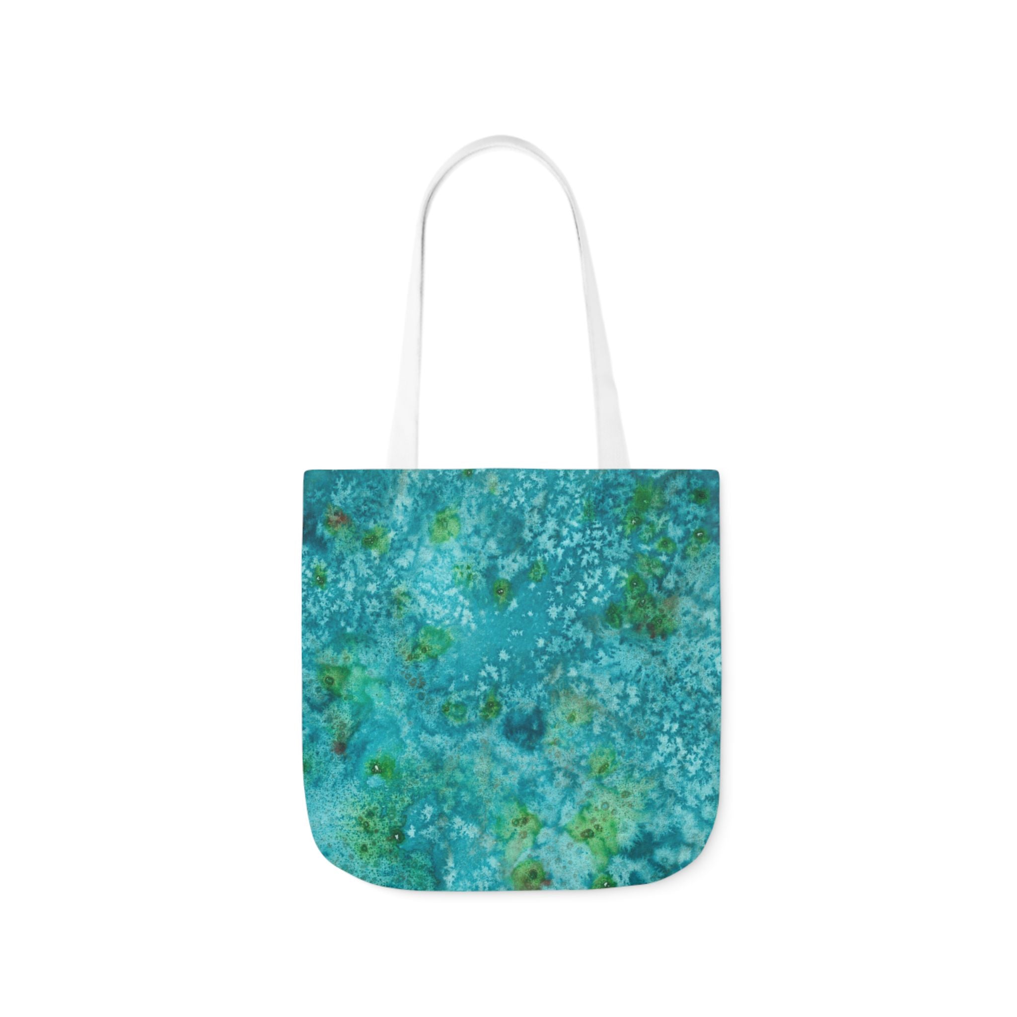 Canvas Tote Bags, Colourful Abstract Designs, 5-Color Straps, 3 Sizes.  For Family and friends or a Special Gift #83 Who Am I Today