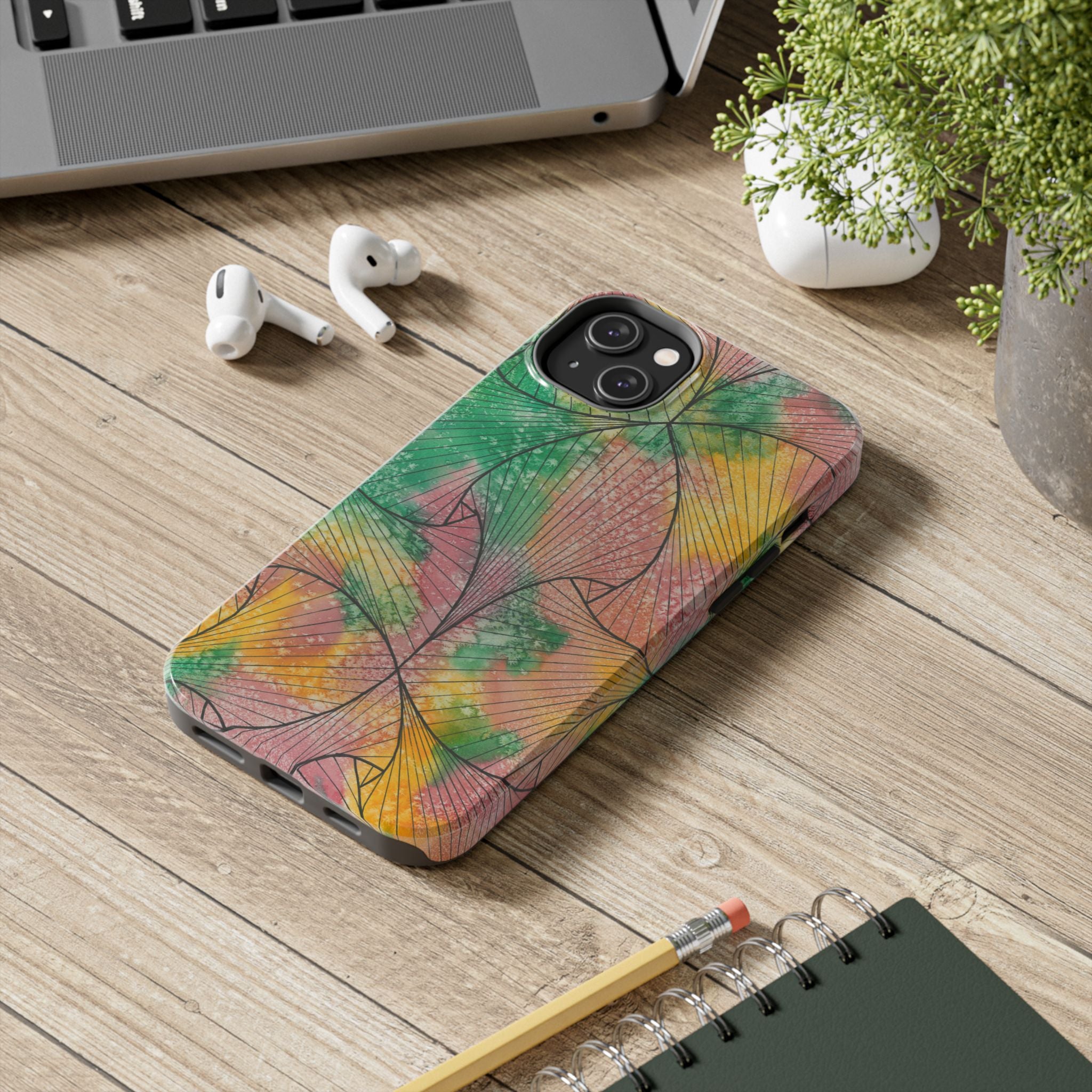 Tough Phone Case - All iPhones and Samsung Galaxys - Exciting Abstract Design #49 Health Well Being