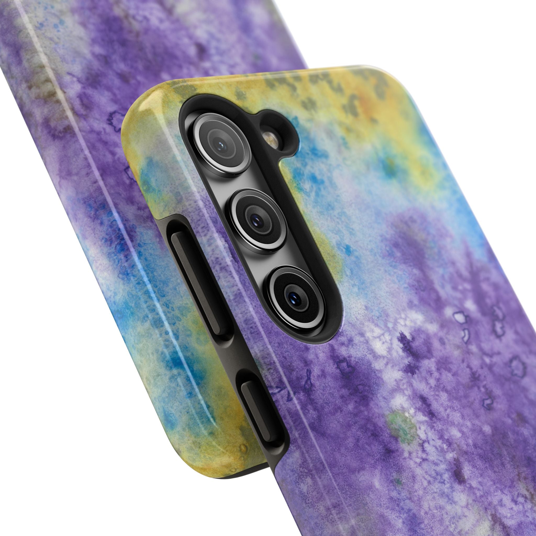 Tough Phone Case - All iPhones and Samsung Galaxys - Exciting Abstract Design #74 Lavender Fields