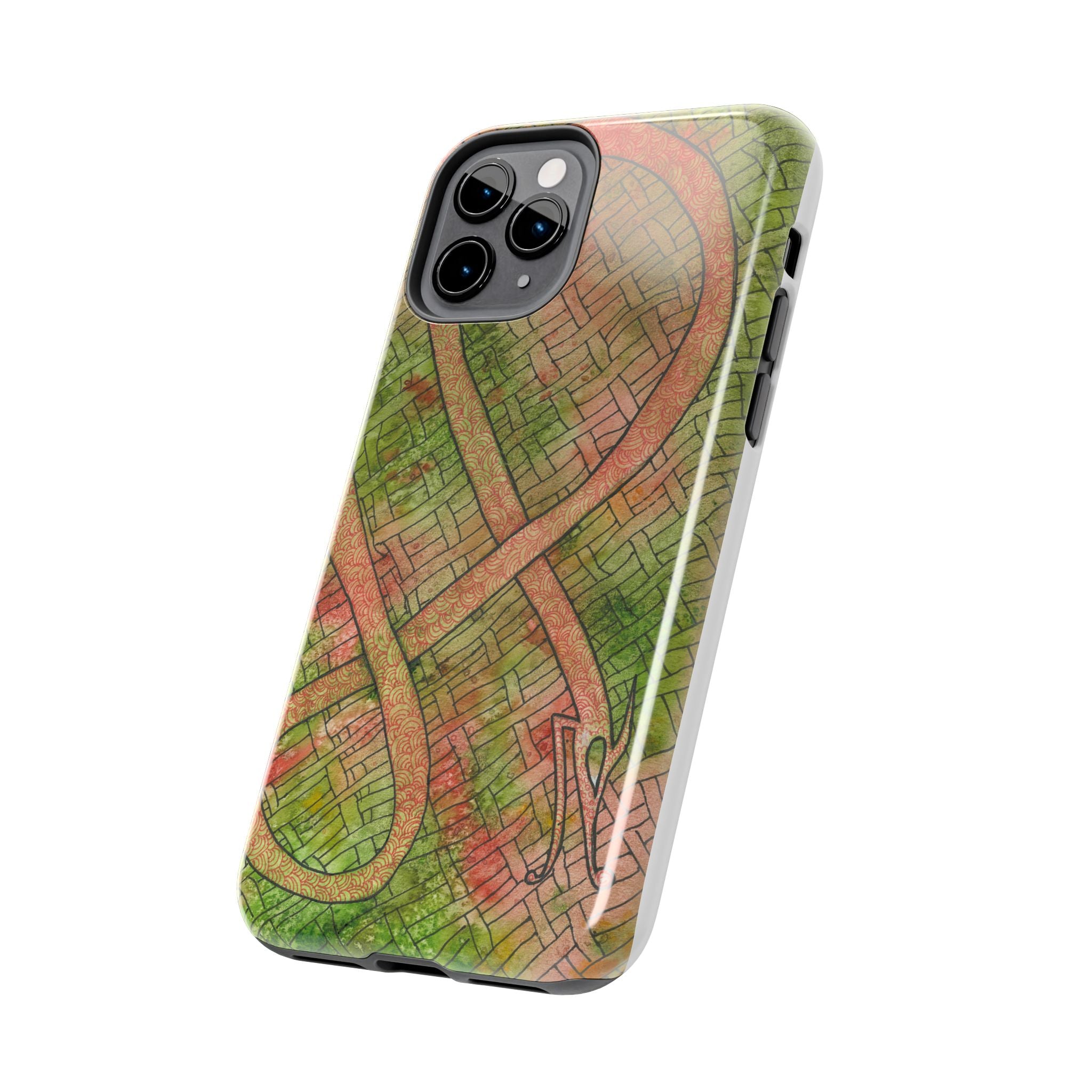 Tough Phone Case - All iPhones and Samsung Galaxys - Exciting Abstract Design #57 Celtic Flavours