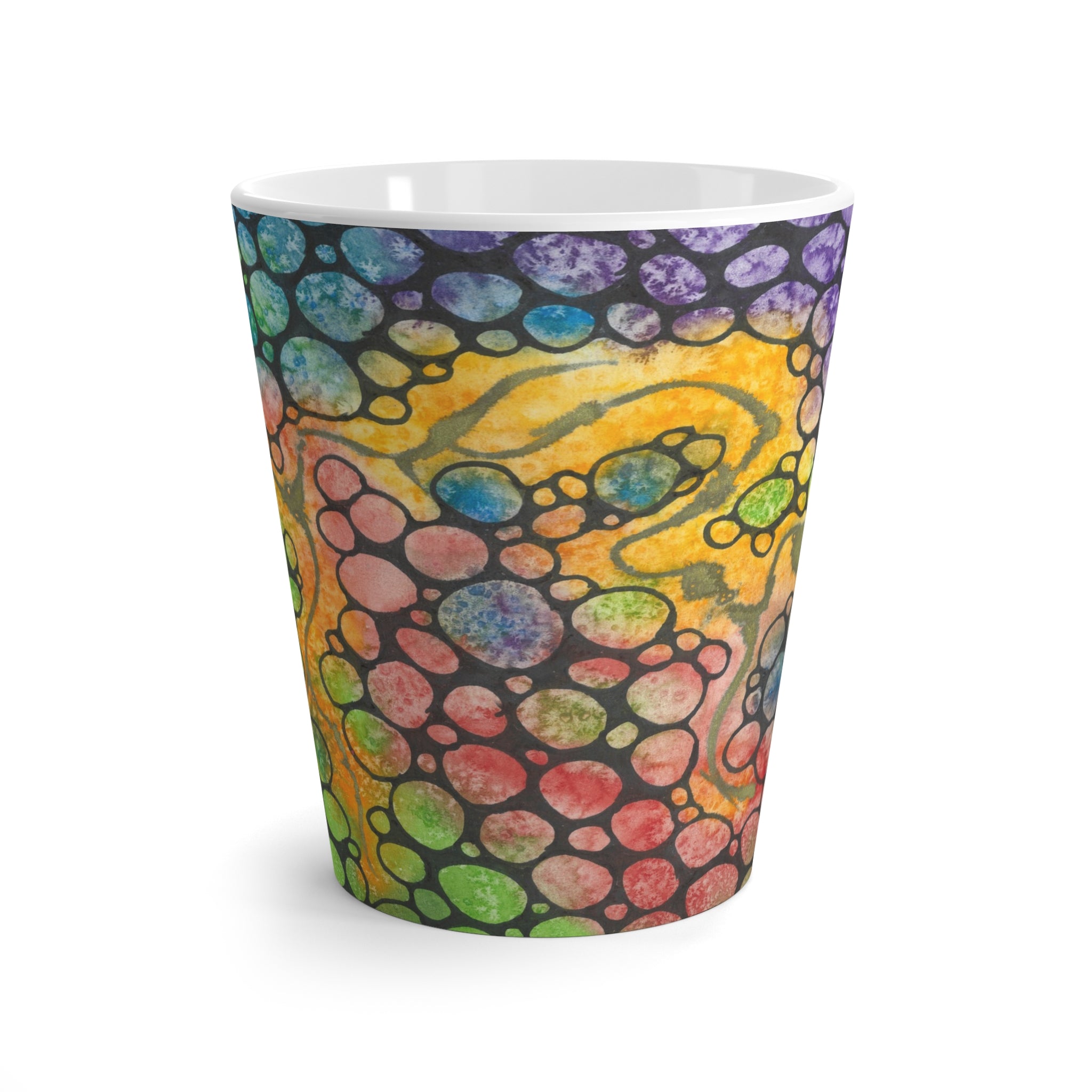 Coffee Mugs and Cups. Colourful Abstract Designs. Perfect for Home, Office or Special Gift #77 River Of Dreams