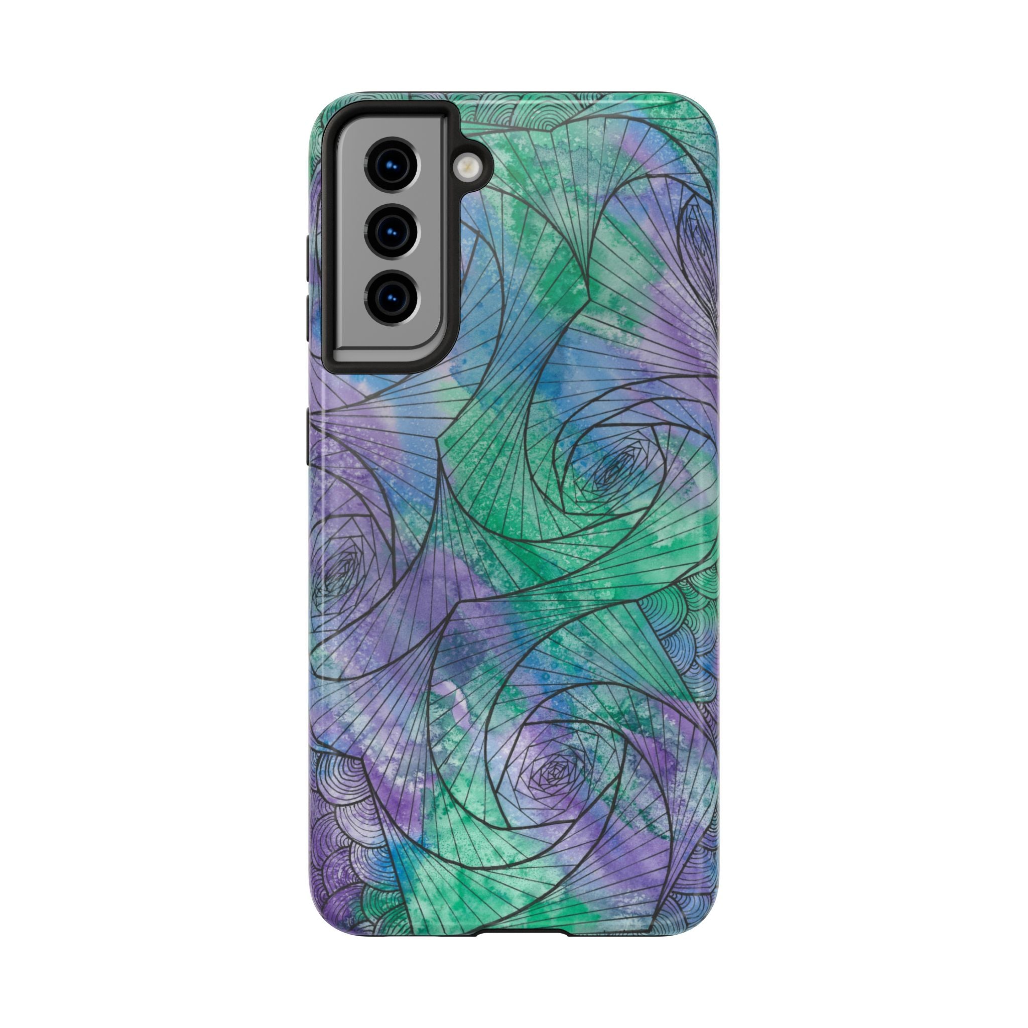 Tough Phone Case - All iPhones and Samsung Galaxys - Exciting Abstract Design  #50 If Not Now When