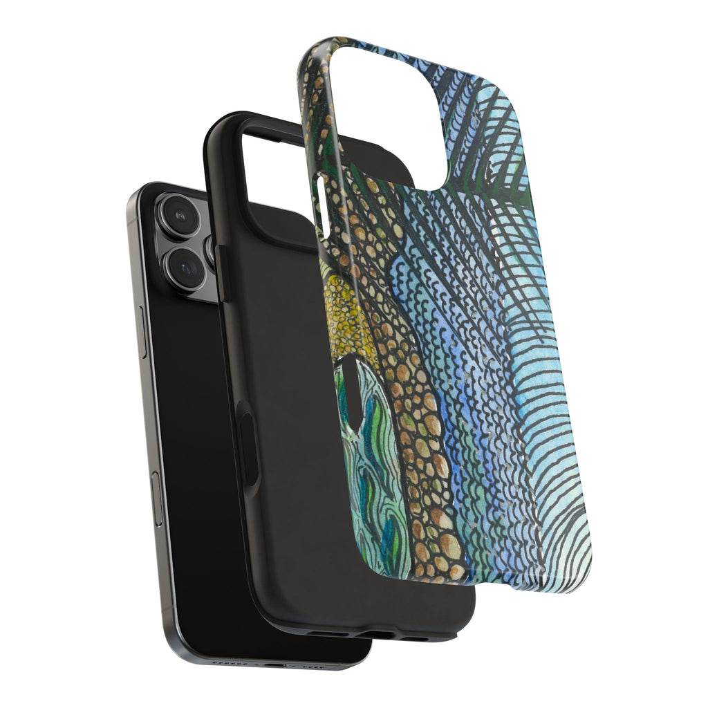 Tough Phone Case - All iPhones and Samsung Galaxys - Exciting Abstract Design #47 Cottesloe