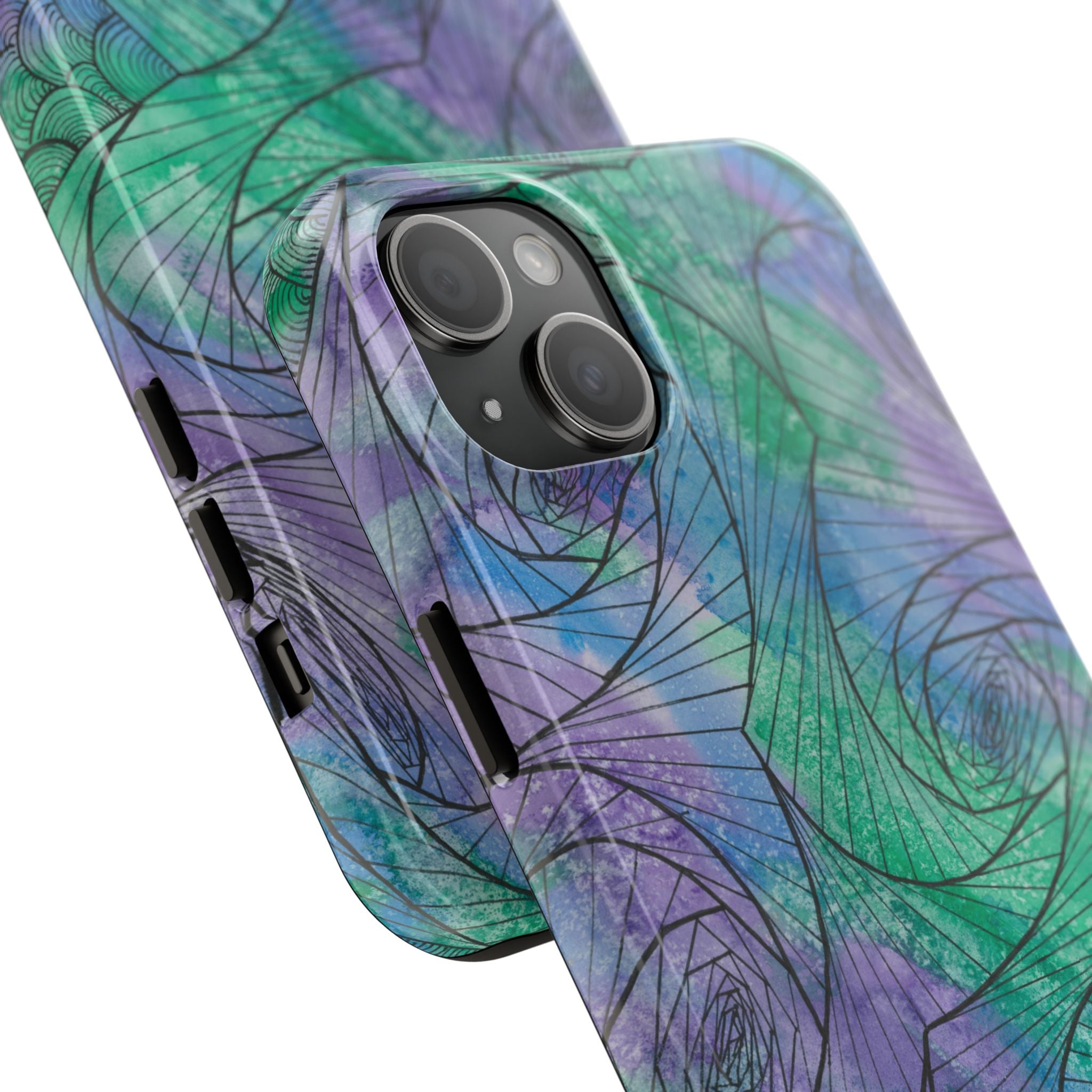 Tough Phone Case - All iPhones and Samsung Galaxys - Exciting Abstract Design  #50 If Not Now When