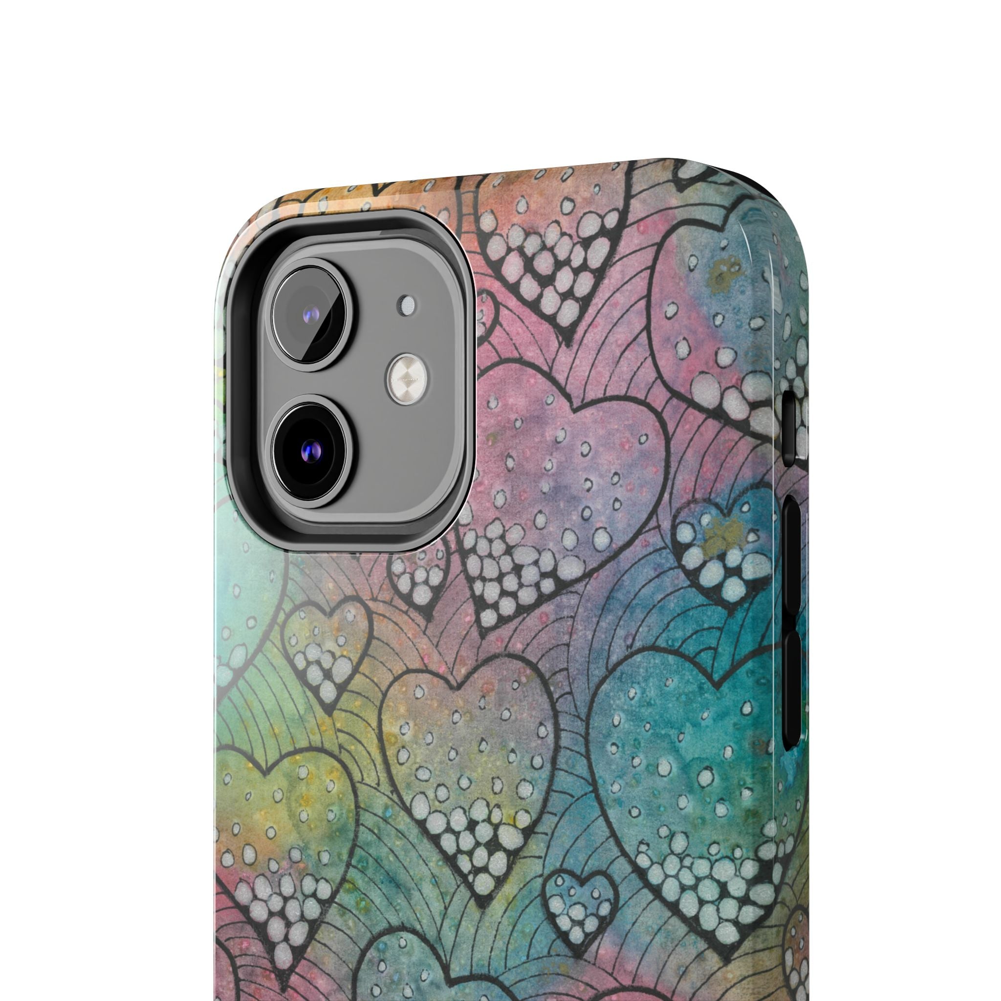 Tough Phone Case - All iPhones and Samsung Galaxys - Exciting Abstract Design #97 What's Love Got To Do With It