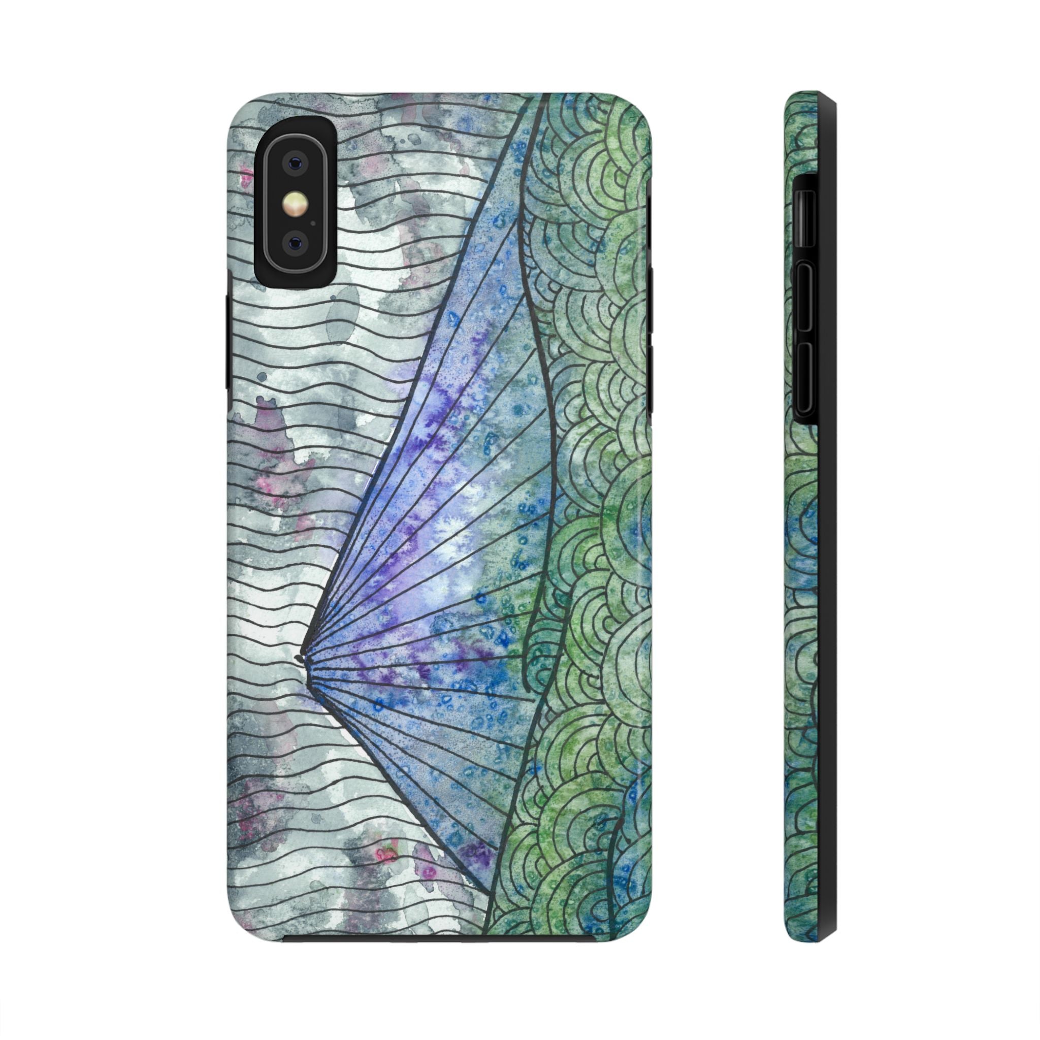 Tough Phone Case - All iPhones and Samsung Galaxys - Exciting Abstract Design #90 Rtanj Pyramid - Serbia