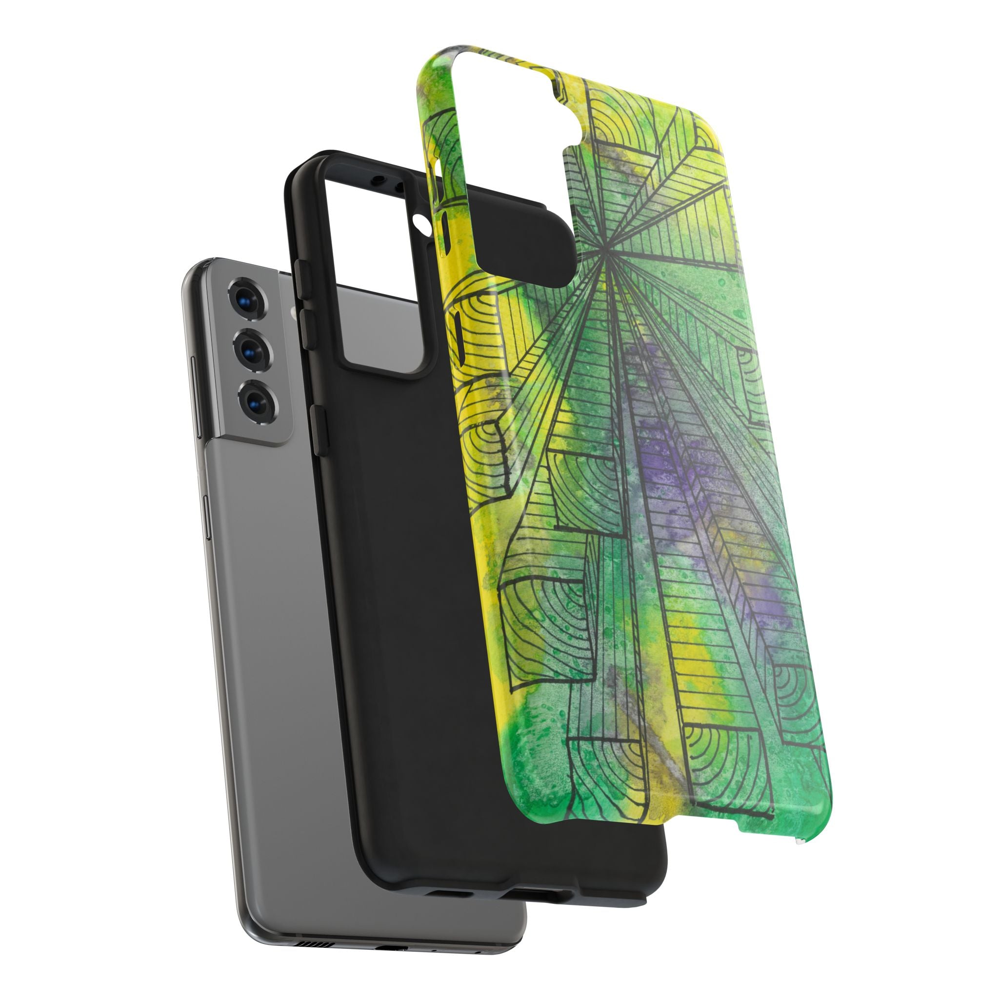 Tough Phone Case - All iPhones and Samsung Galaxys - Exciting Abstract Design #89 The Wayseers
