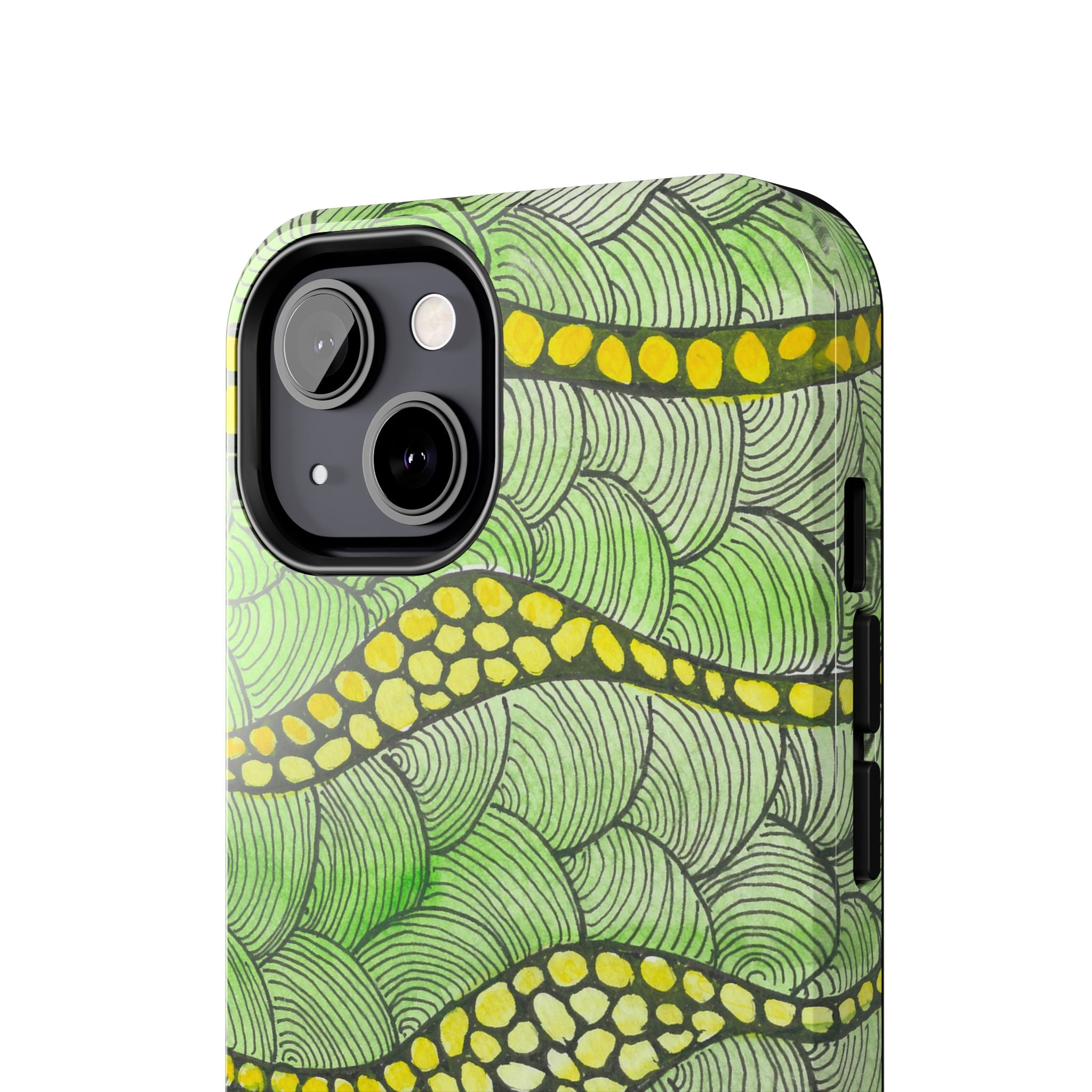 Tough Phone Case - All iPhones and Samsung Galaxys - Exciting Abstract Design #13 Watcha Thinking